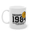 40th Birthday Year of Construction 1984 - TÜV Condition - Funny Gift Coffee Mug Single Color