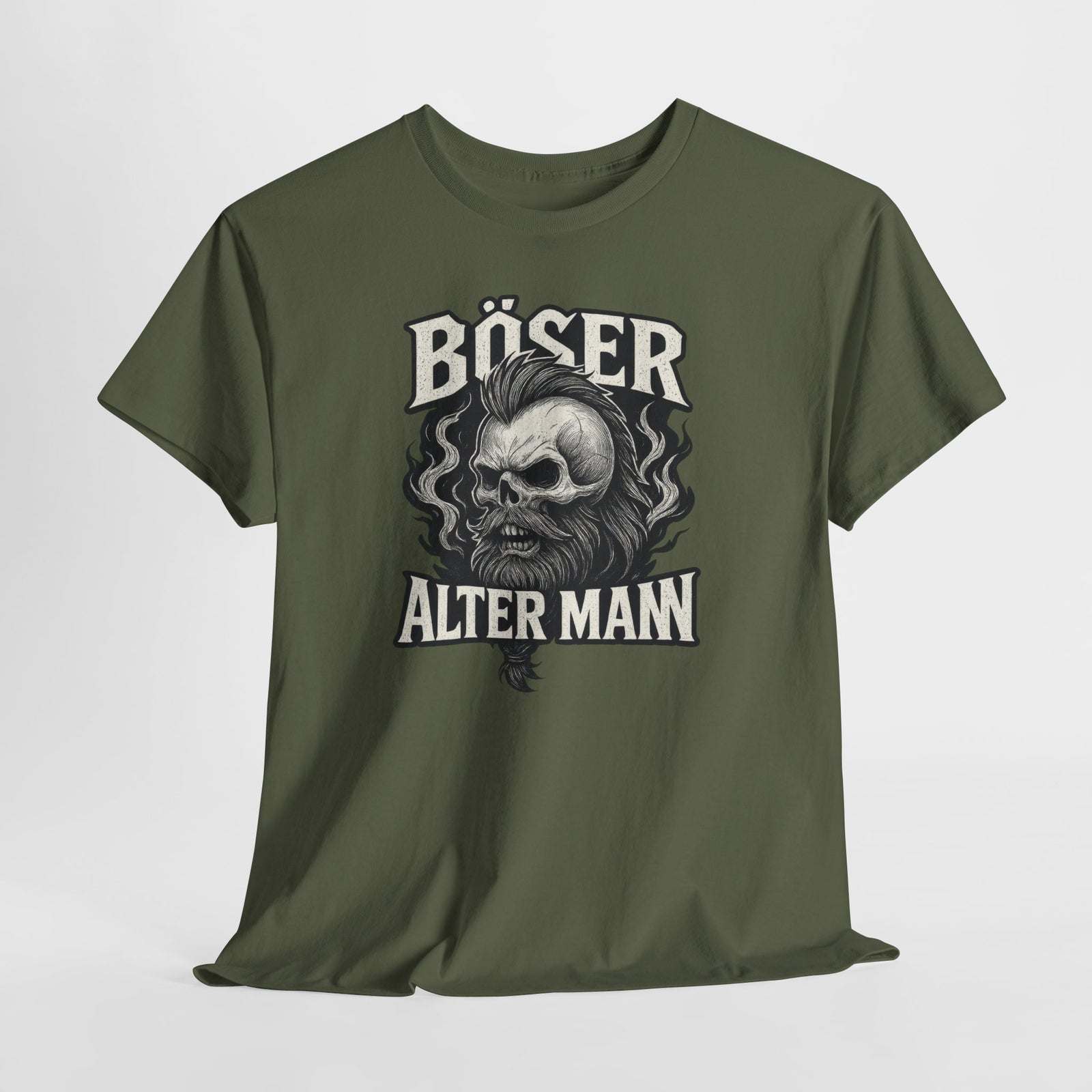 Wikinger Totenkopf Böser Alter Mann - Männer T-Shirt