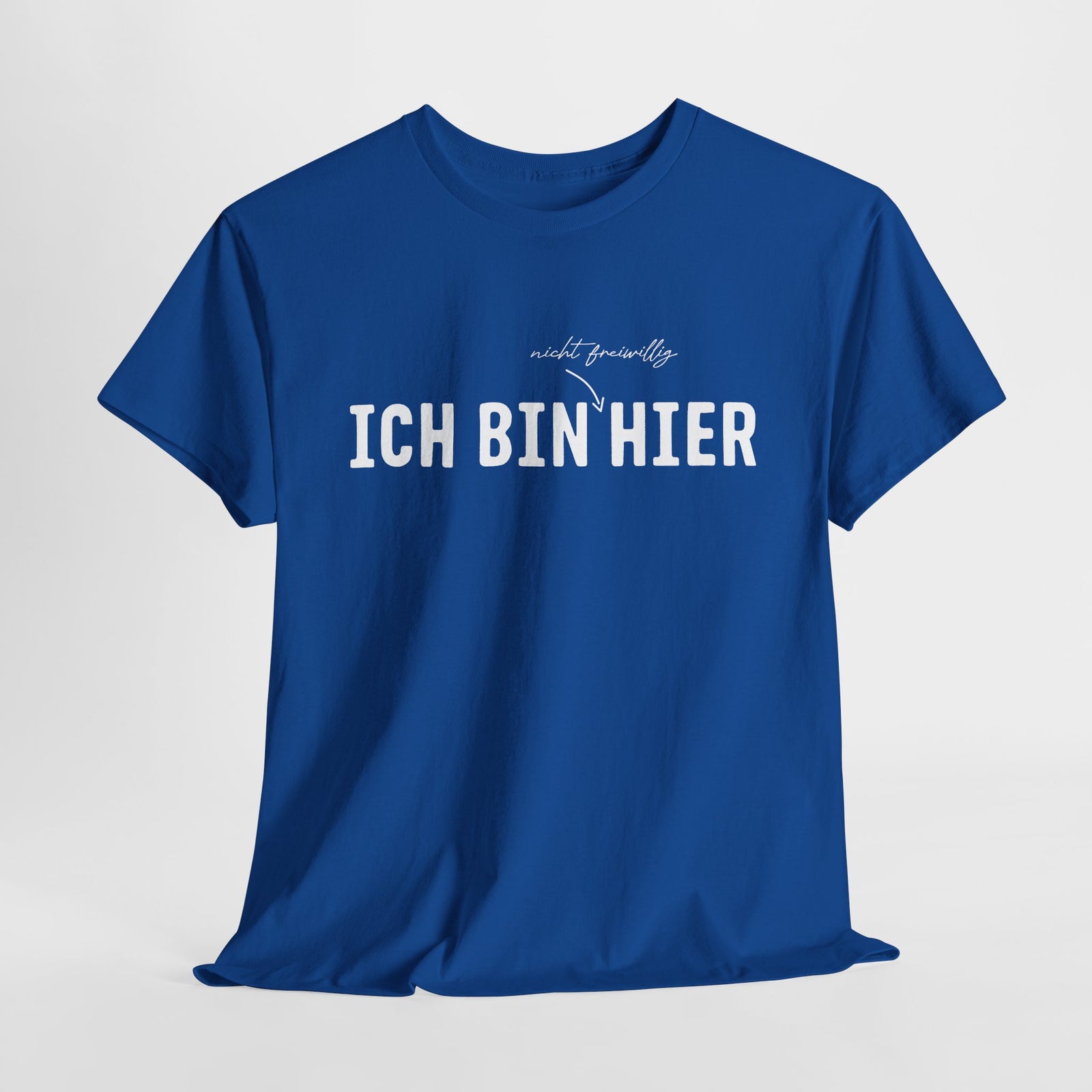 Lustiges Shirt für die Arbeit - Ich bin nicht freiwillig hier - Arbeitskleidung T-Shirt