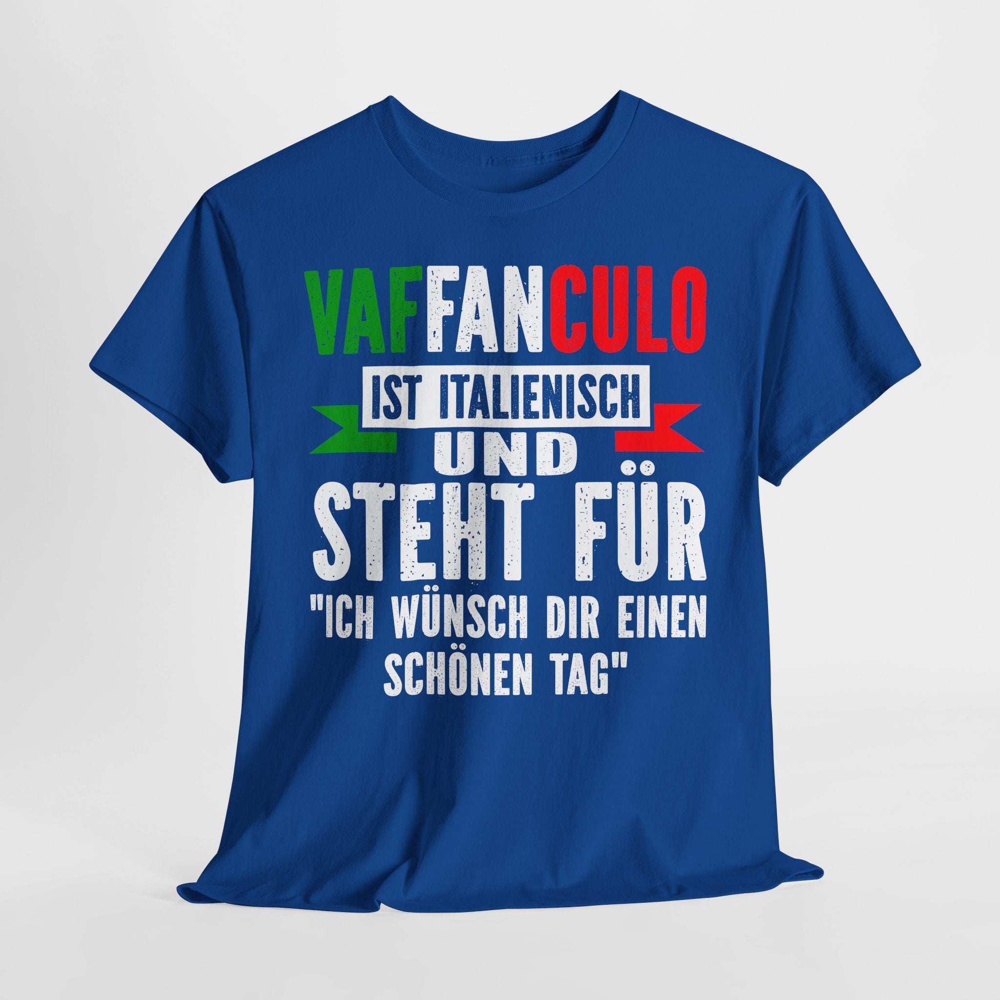 Lustiges Italiener Shirt Vaffanculo Italia Italienisch Italien Männer T-Shirt