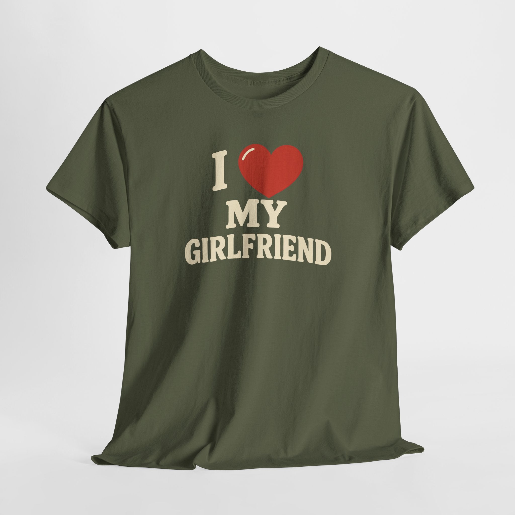 I Love My Girlfriend - Witziges Partner Shirt