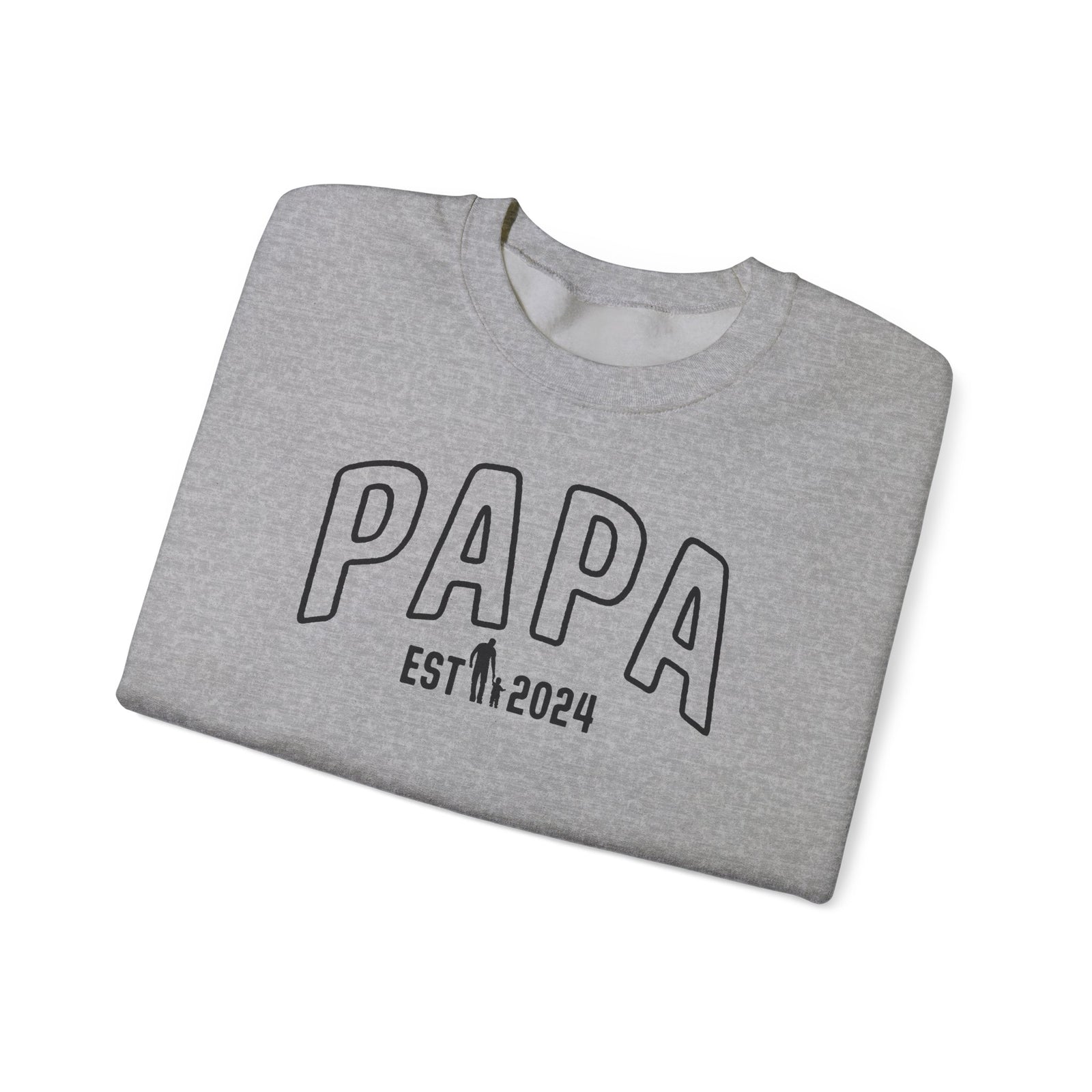 Stolzer Papa - Vatertag - Papa seit 2024 - Geschenk Sweatshirt