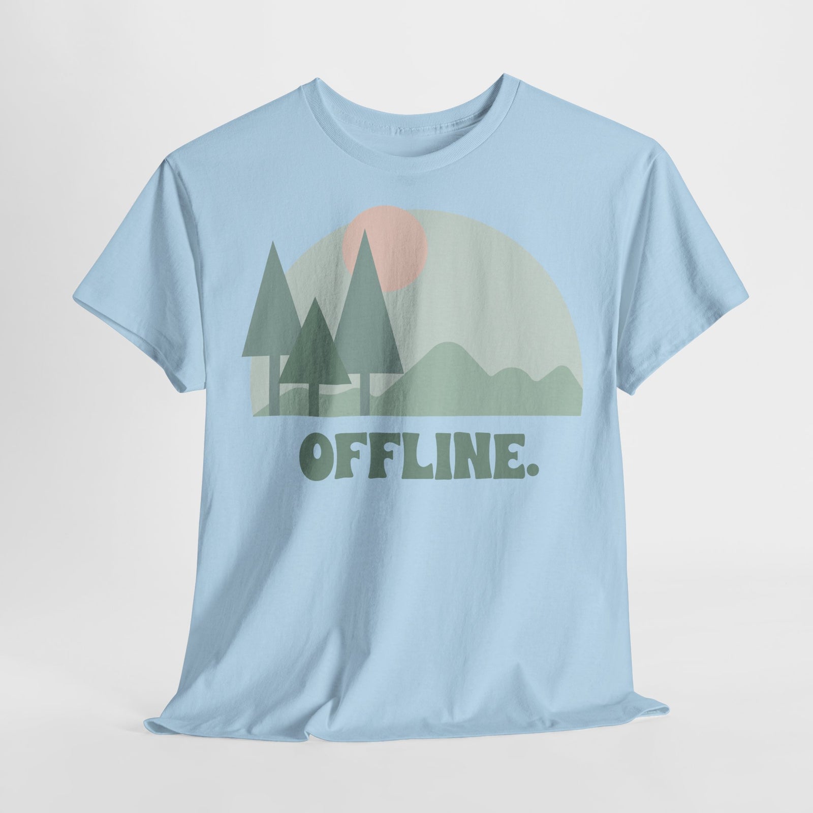 Berge Natur OFFLINE - Naturfreunde und Bergfreunde T-Shirt