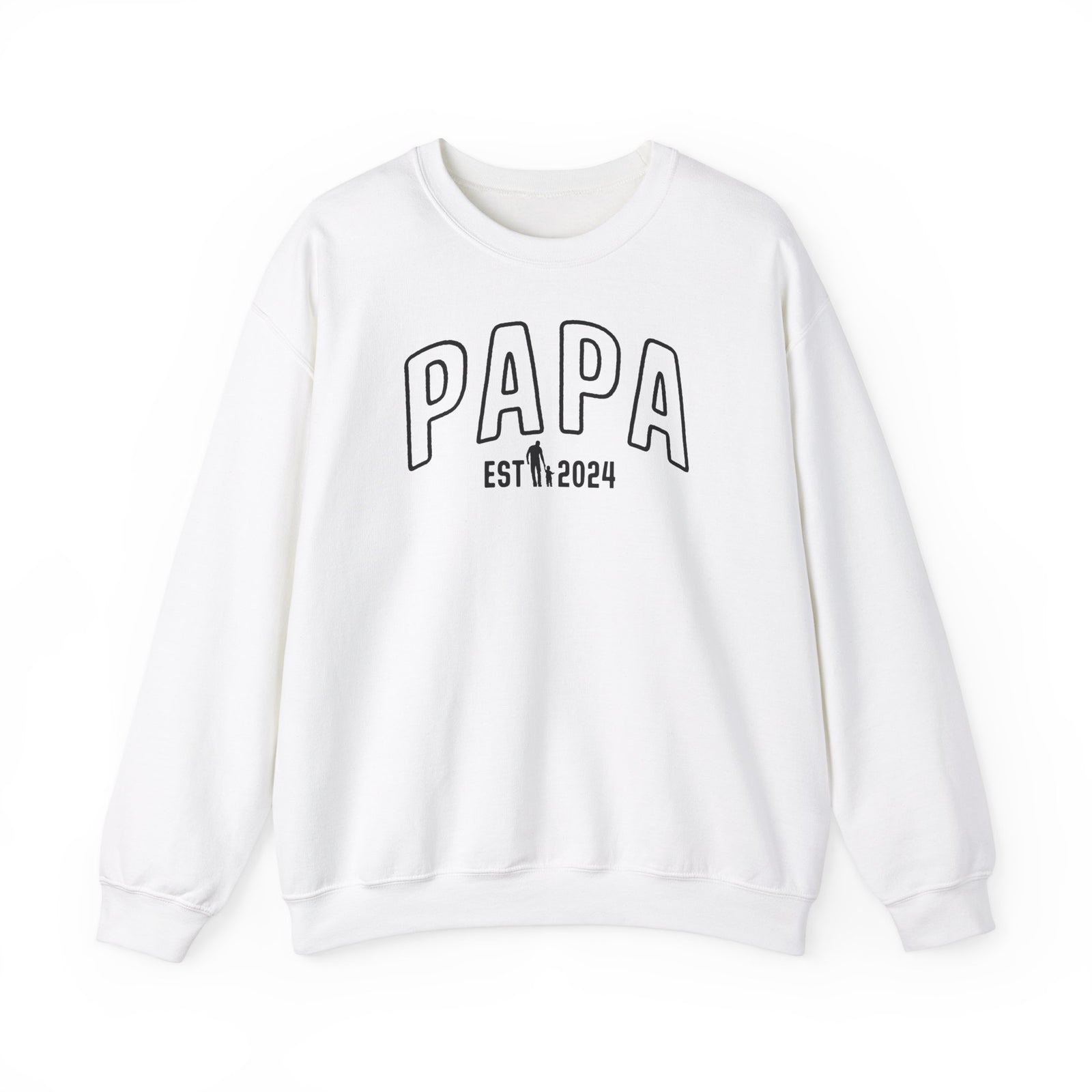 Stolzer Papa - Vatertag - Papa seit 2024 - Geschenk Sweatshirt