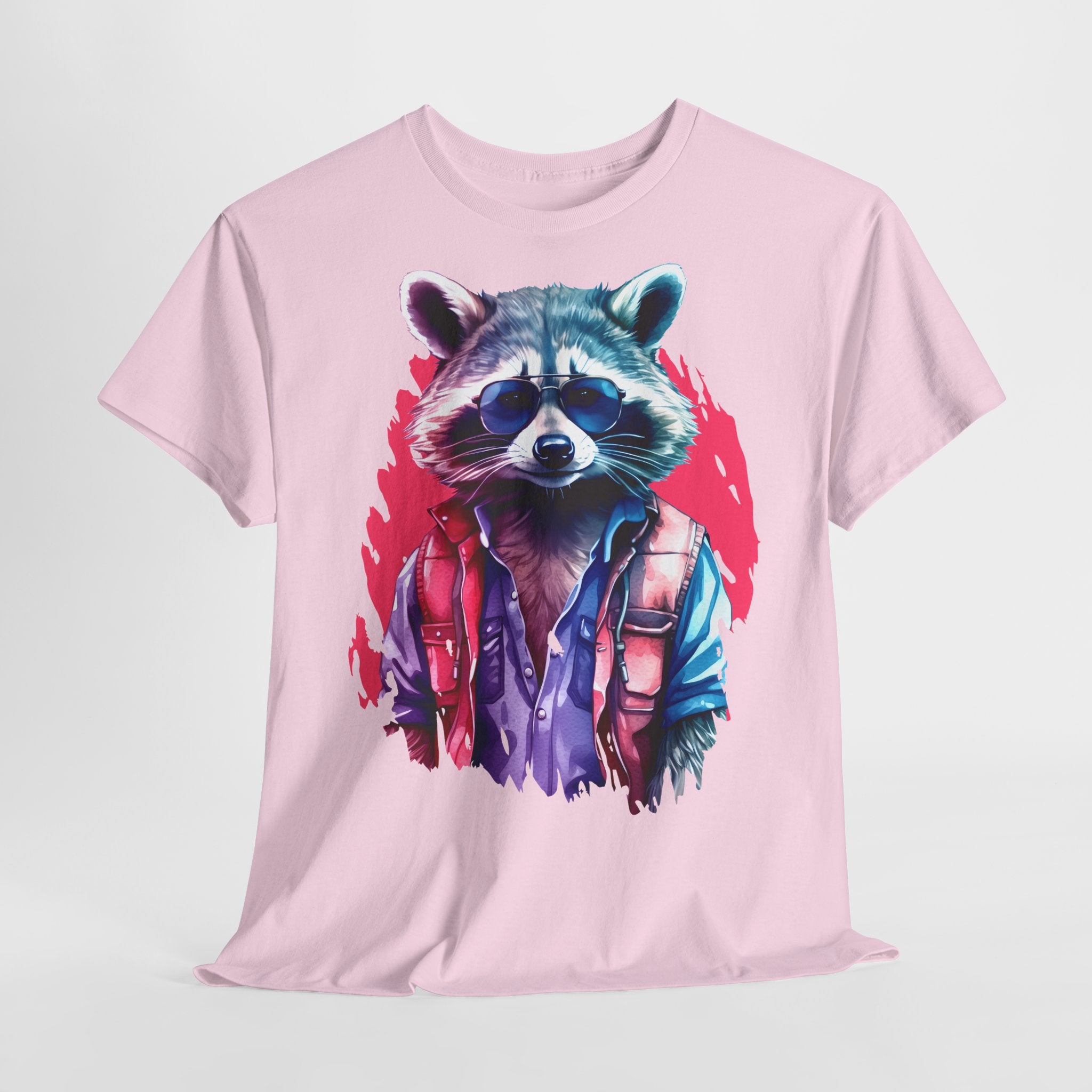 Waschbär Racoon Rocket Cyberspace - Unisex Shirt