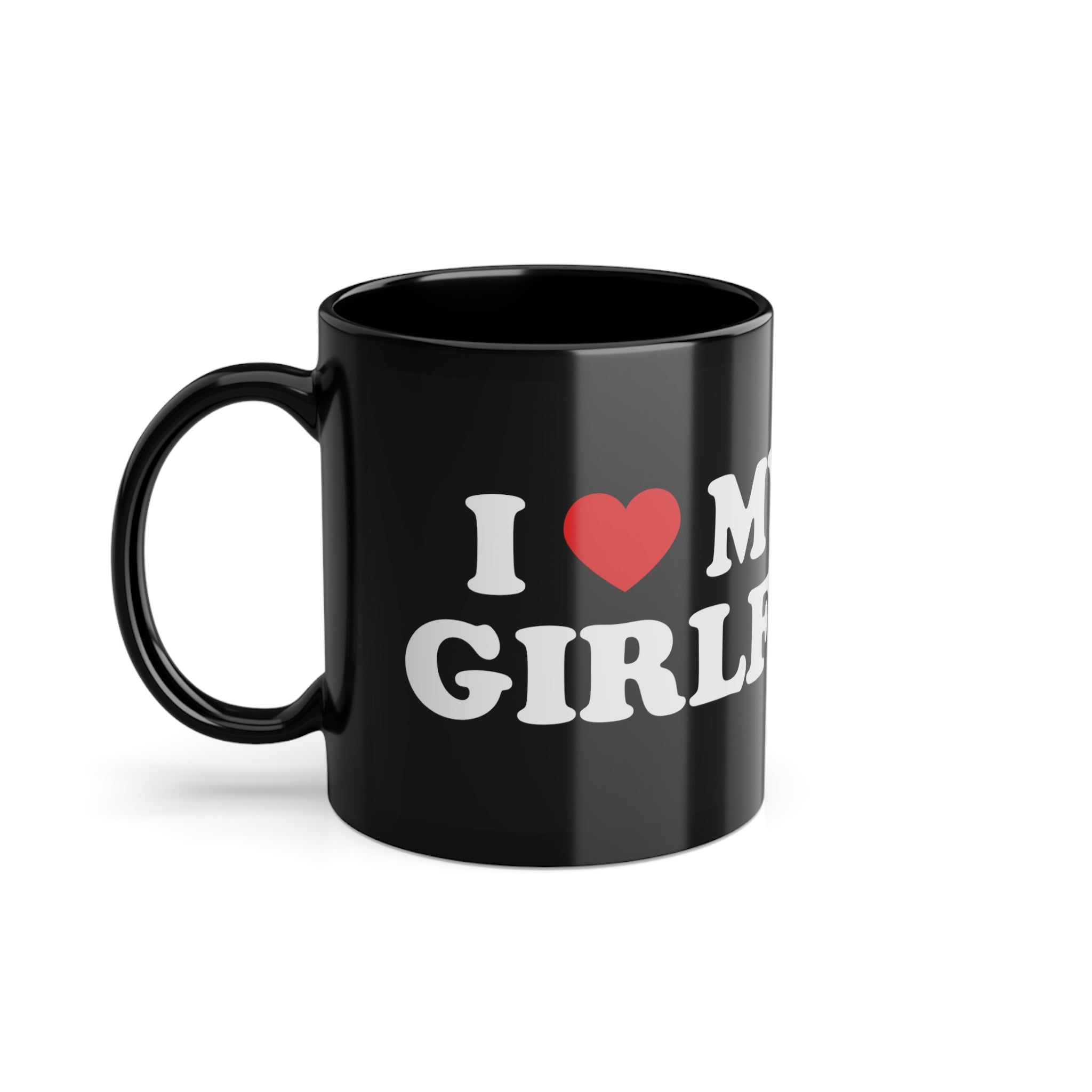 I Love my hot Girlfriend Lustige Geschenk Kaffee Tasse