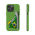 Brasilien - Sneaker Brasilianische Flagge - Handyhülle für IPhone 15