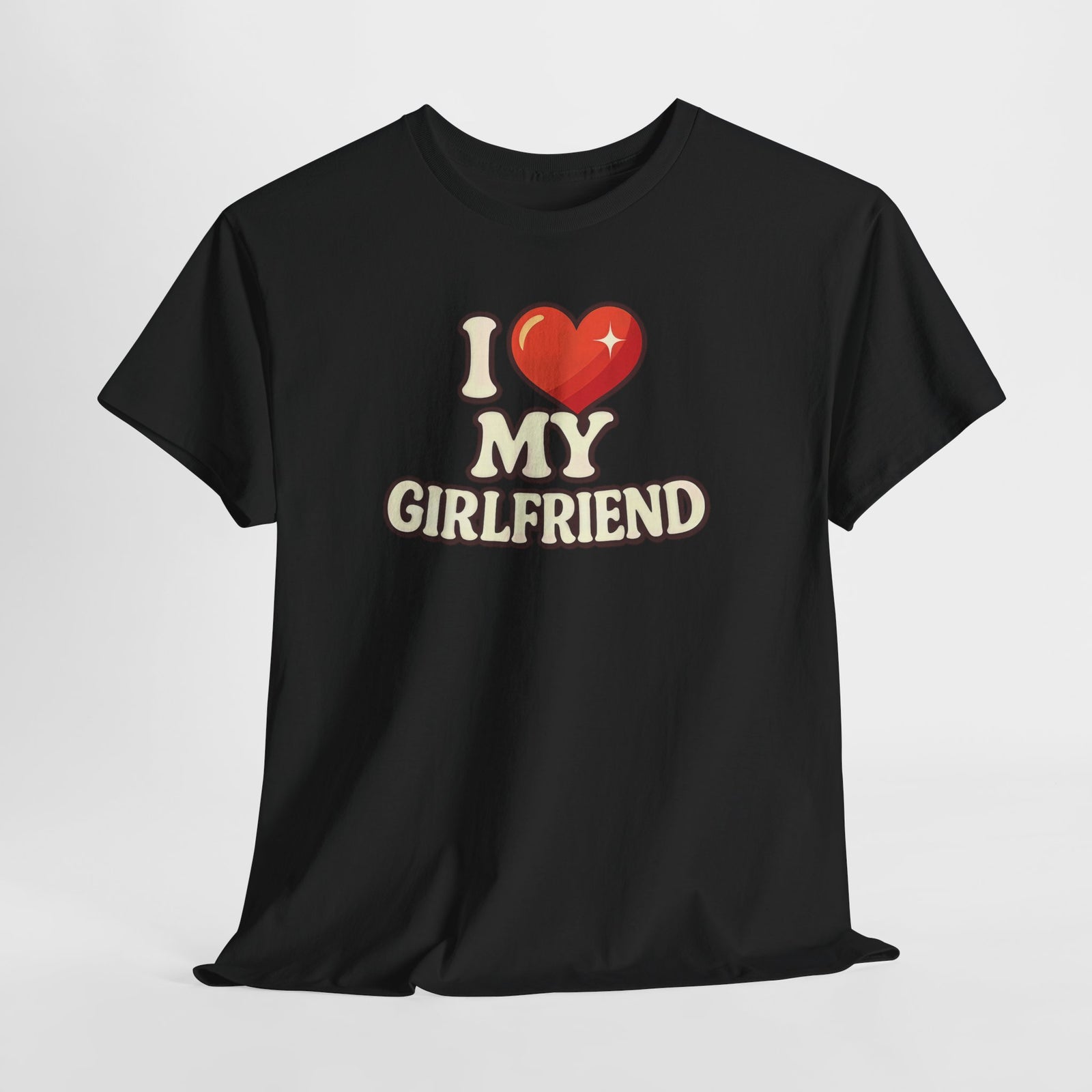 I Love My Girlfriend - Witziges Partner Shirt