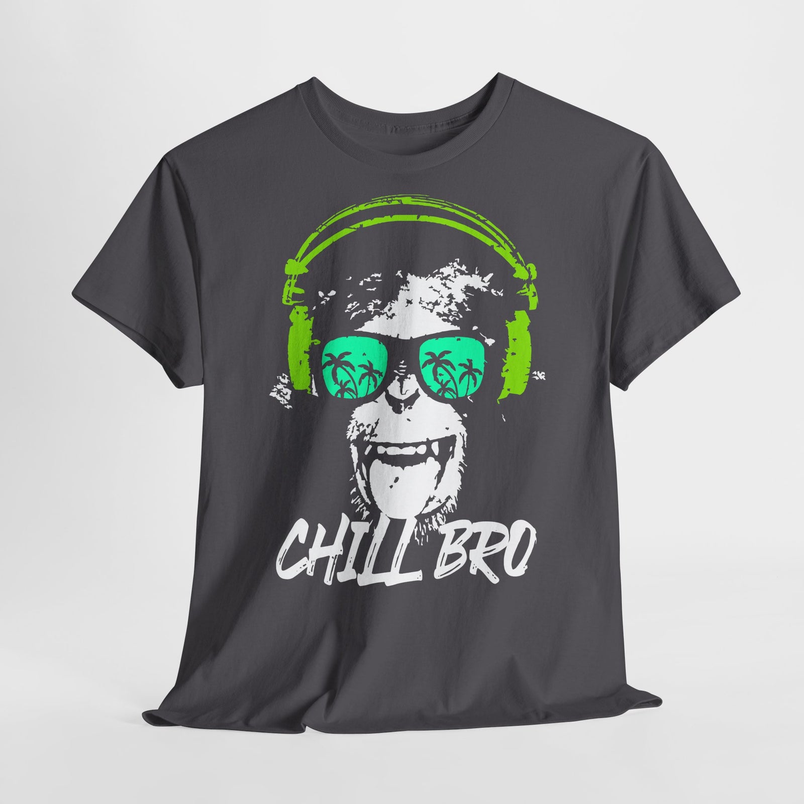 CHILL BRO - Cooler Affe mit Sonnenbrille Geschenkidee Gamer Gaming T-Shirt