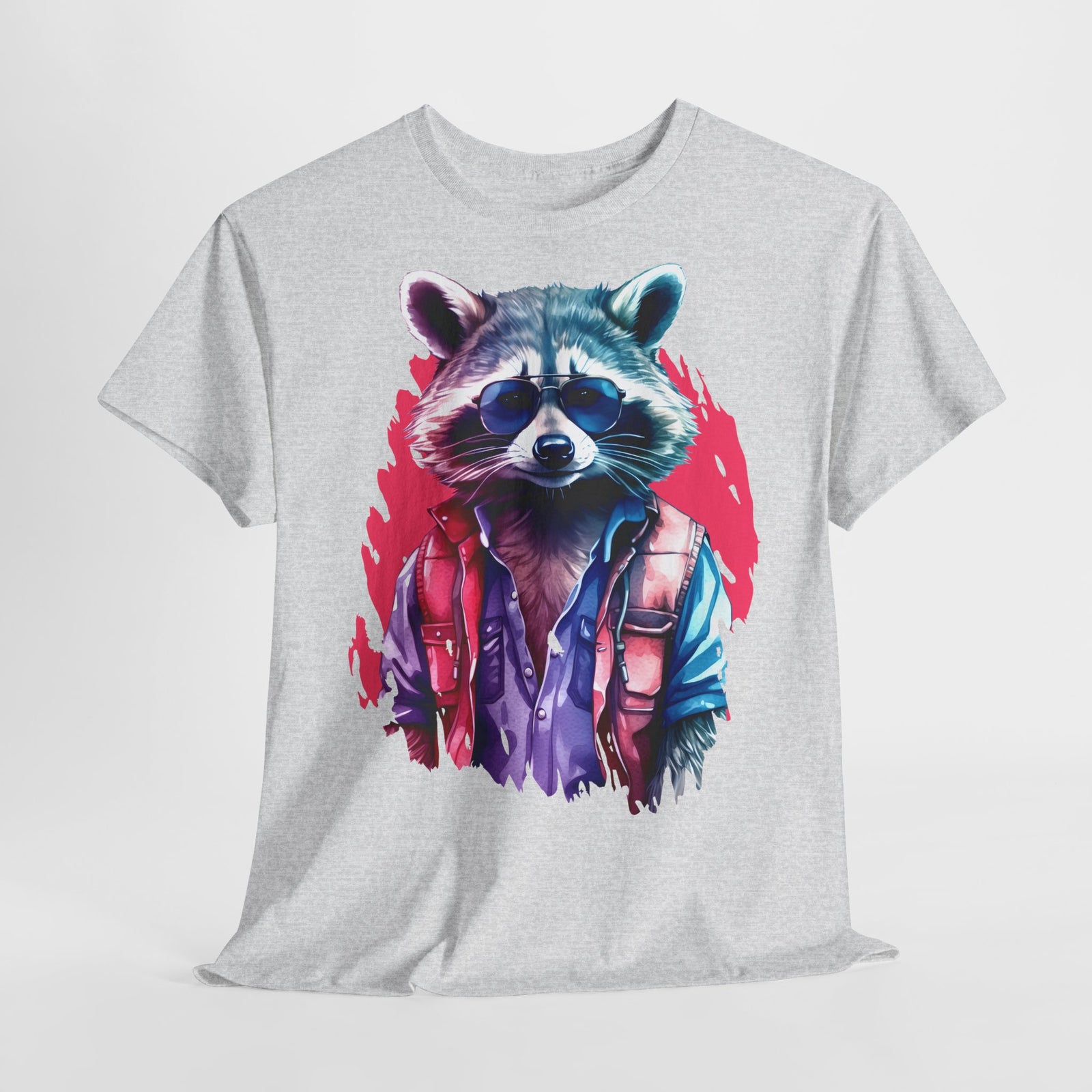 Waschbär Racoon Rocket Cyberspace - Unisex Shirt