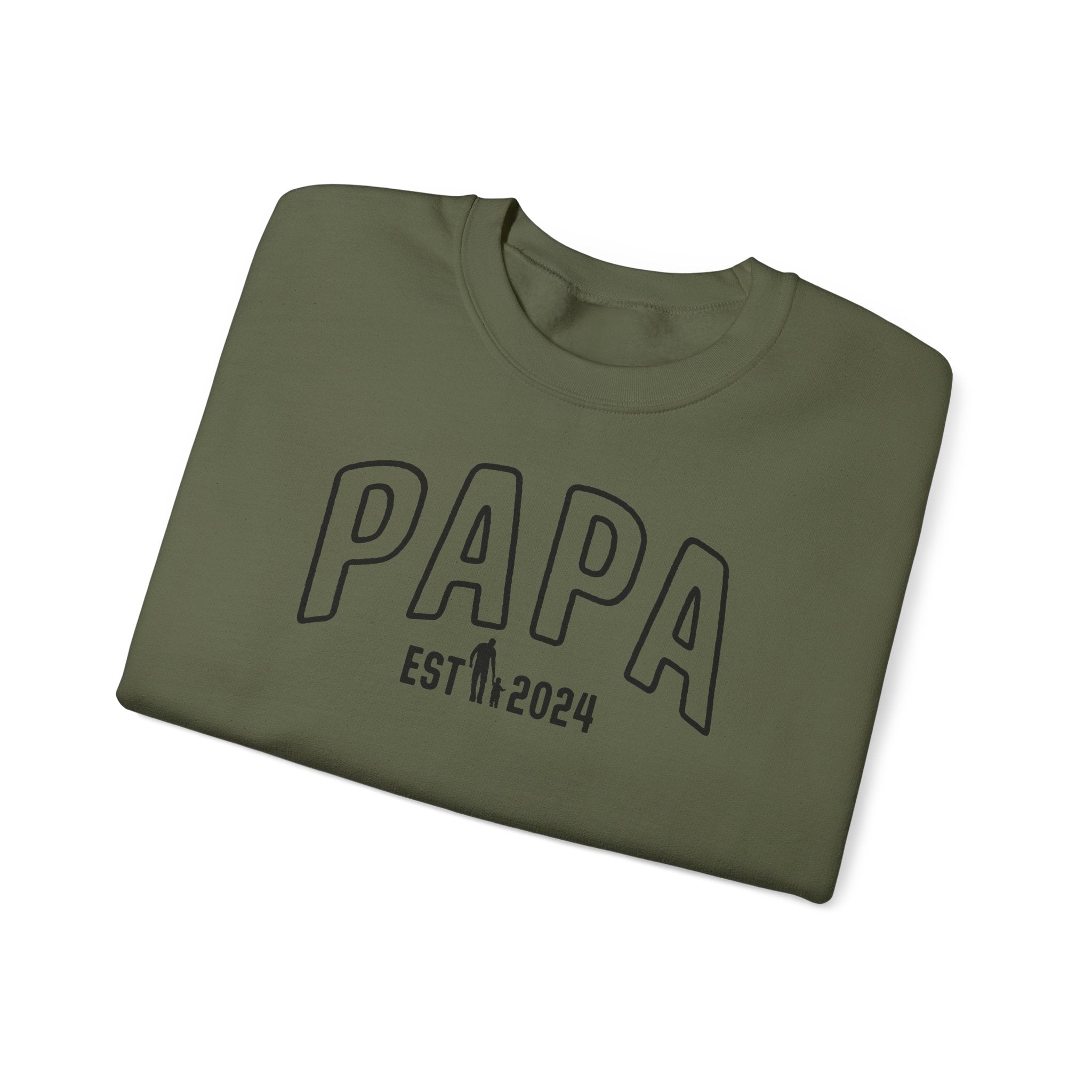 Stolzer Papa - Vatertag - Papa seit 2024 - Geschenk Sweatshirt