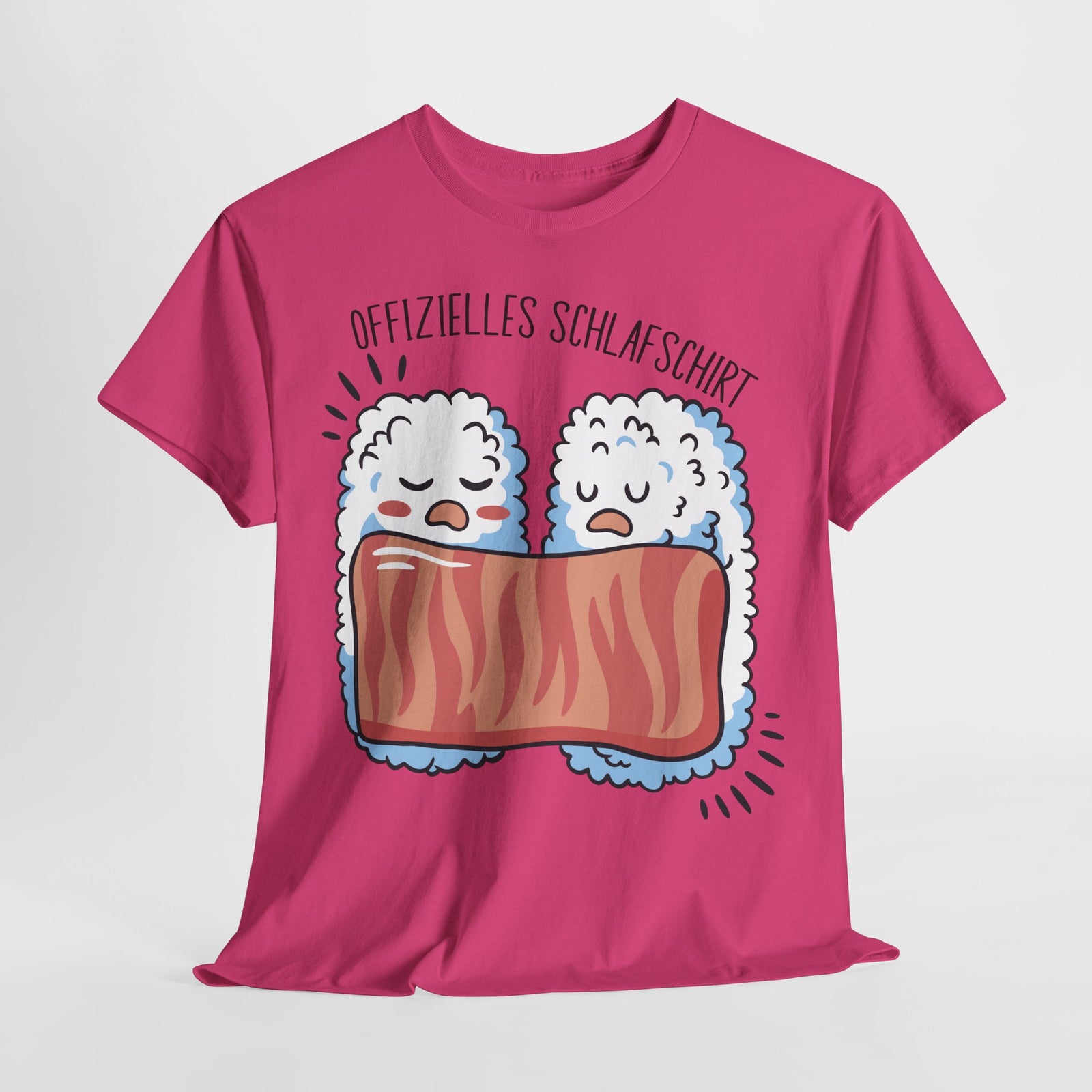 Sushi Liebhaber - Schlafendes Sushi - Offizielles Schlafshirt - Unisex Shirt