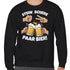 Lustig Schere Stein Paar Bier Pullover Sweatshirt