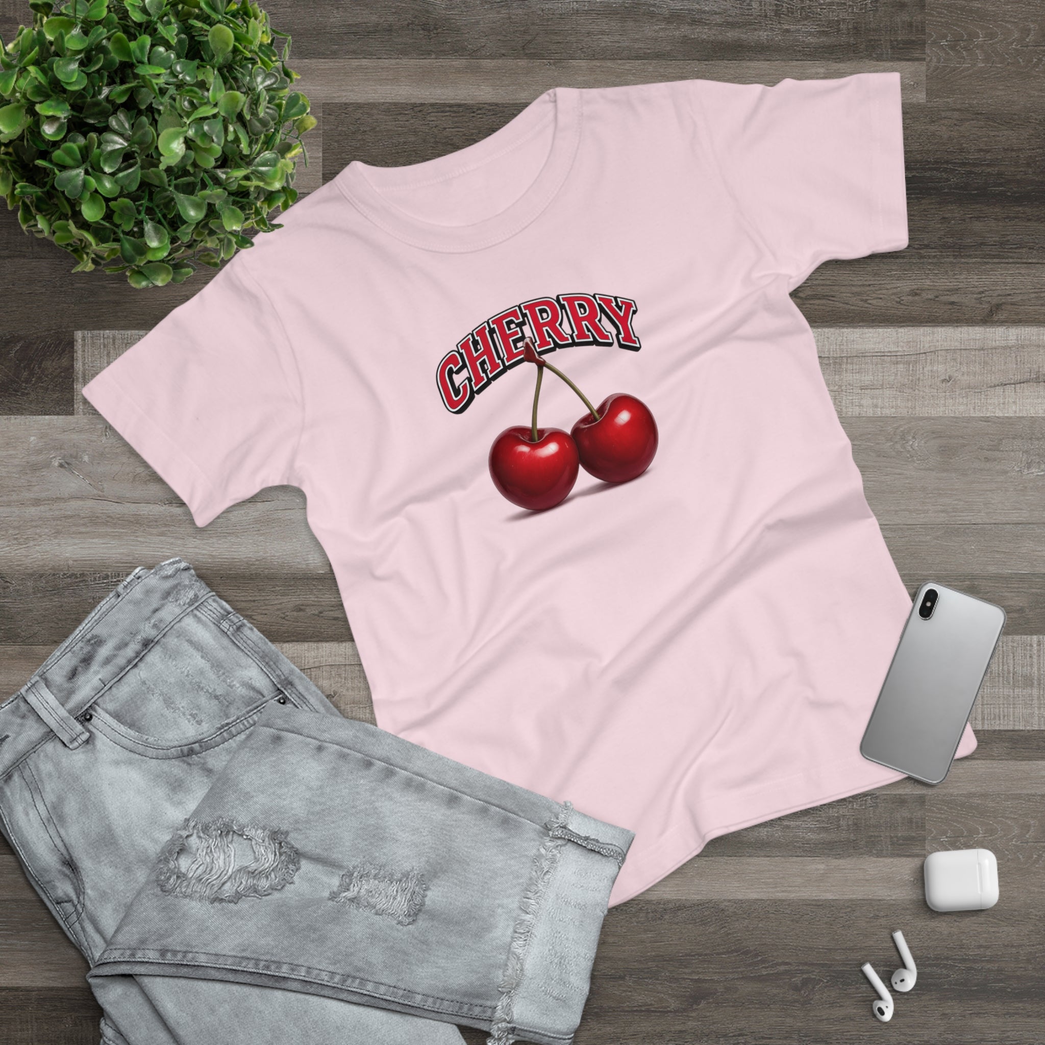 Hot Cherry – Witziges Vintage Shirt für Frauen