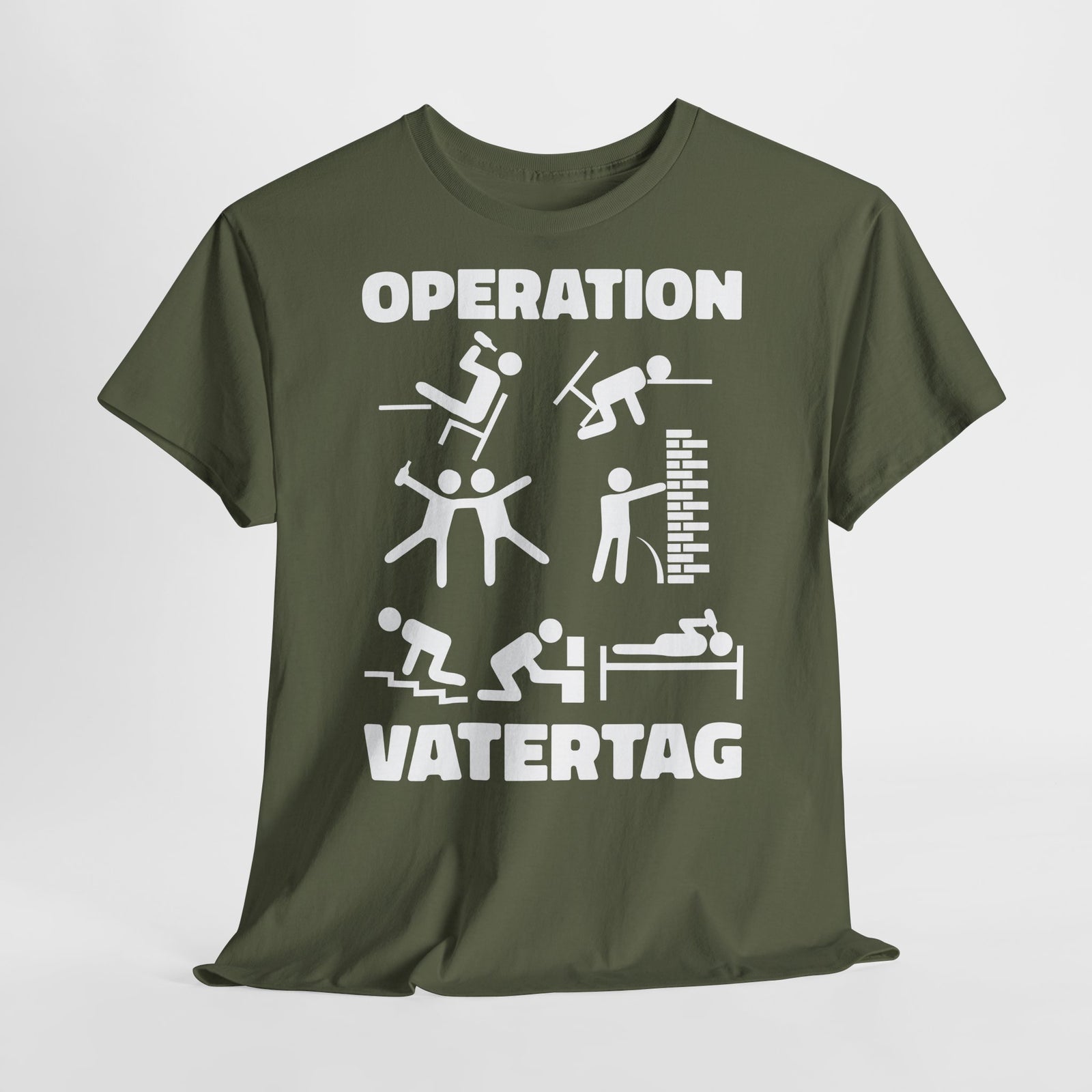 Operation Vatertag - Papa Vatertags Shirt - Lustiges Vatertag Geschenk T-Shirt