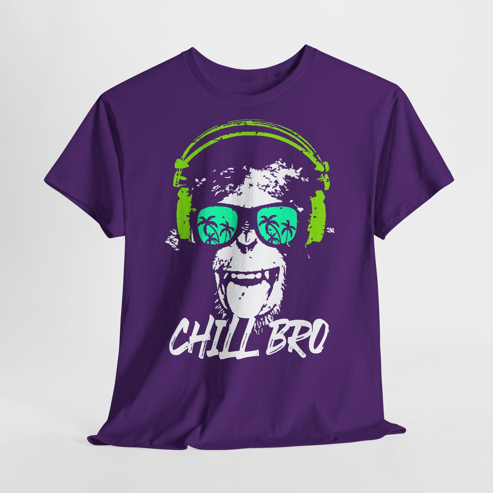 CHILL BRO - Cooler Affe mit Sonnenbrille Geschenkidee Gamer Gaming T-Shirt