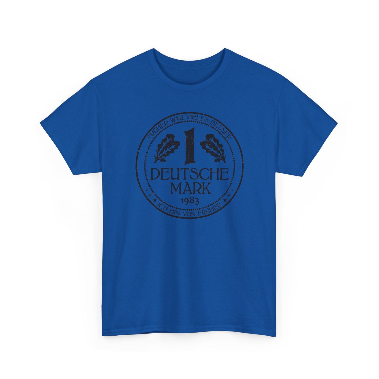 Deutsche Mark 1983 T-Shirt Herren Damen | Lustiges Nostalgie Retro Shirt Geschenk zum Geburtstag