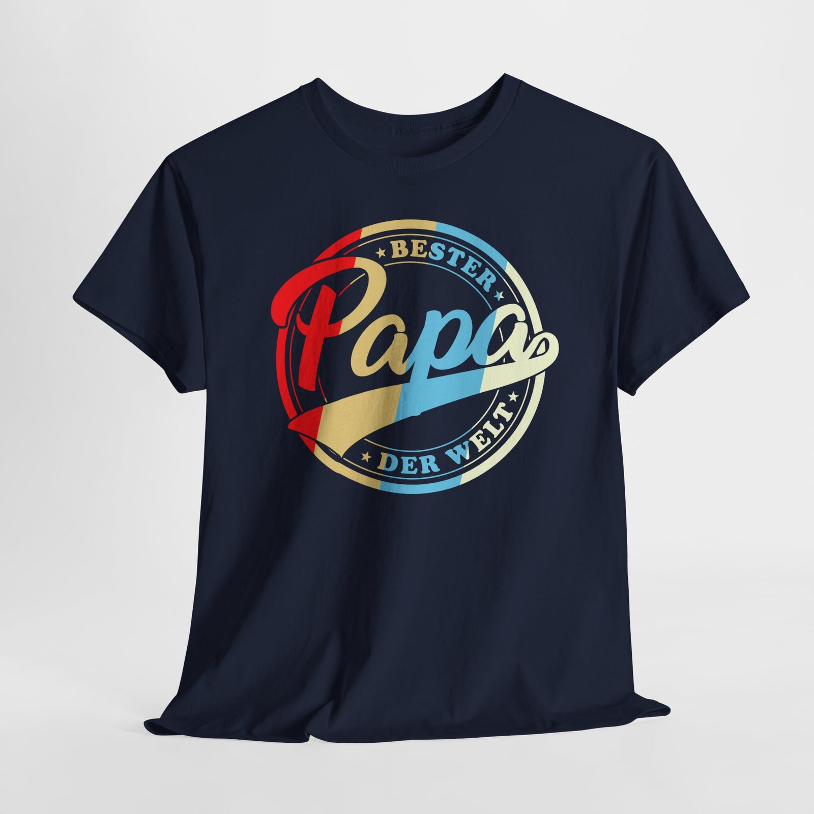 Vatertag Bester Papa der Welt - Retro Style - Vatertag Geschenk T-Shirt