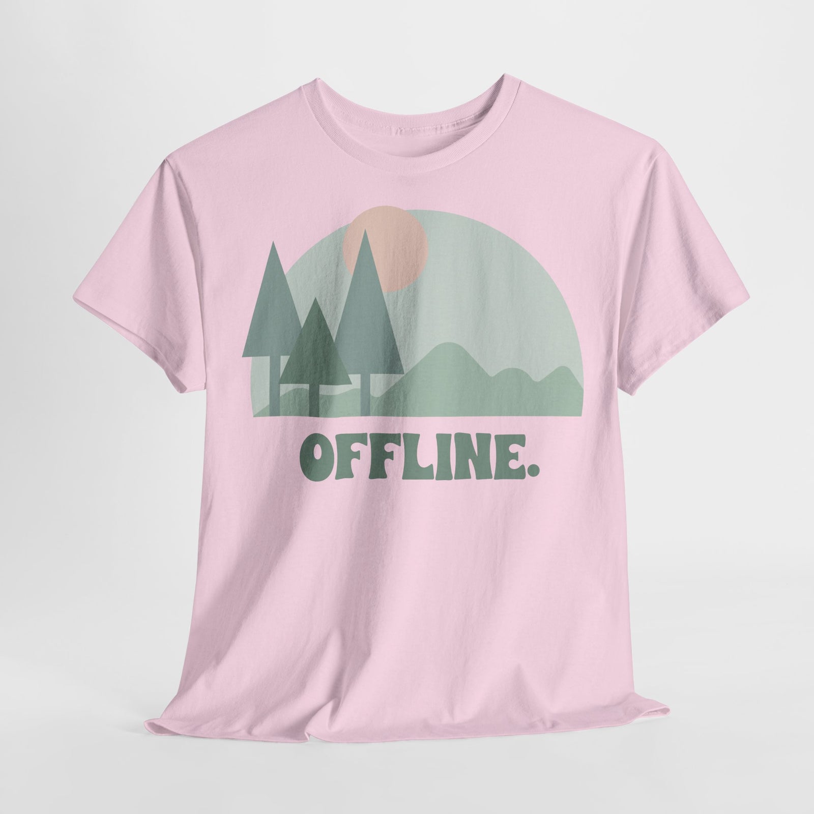 Berge Natur OFFLINE - Naturfreunde und Bergfreunde T-Shirt