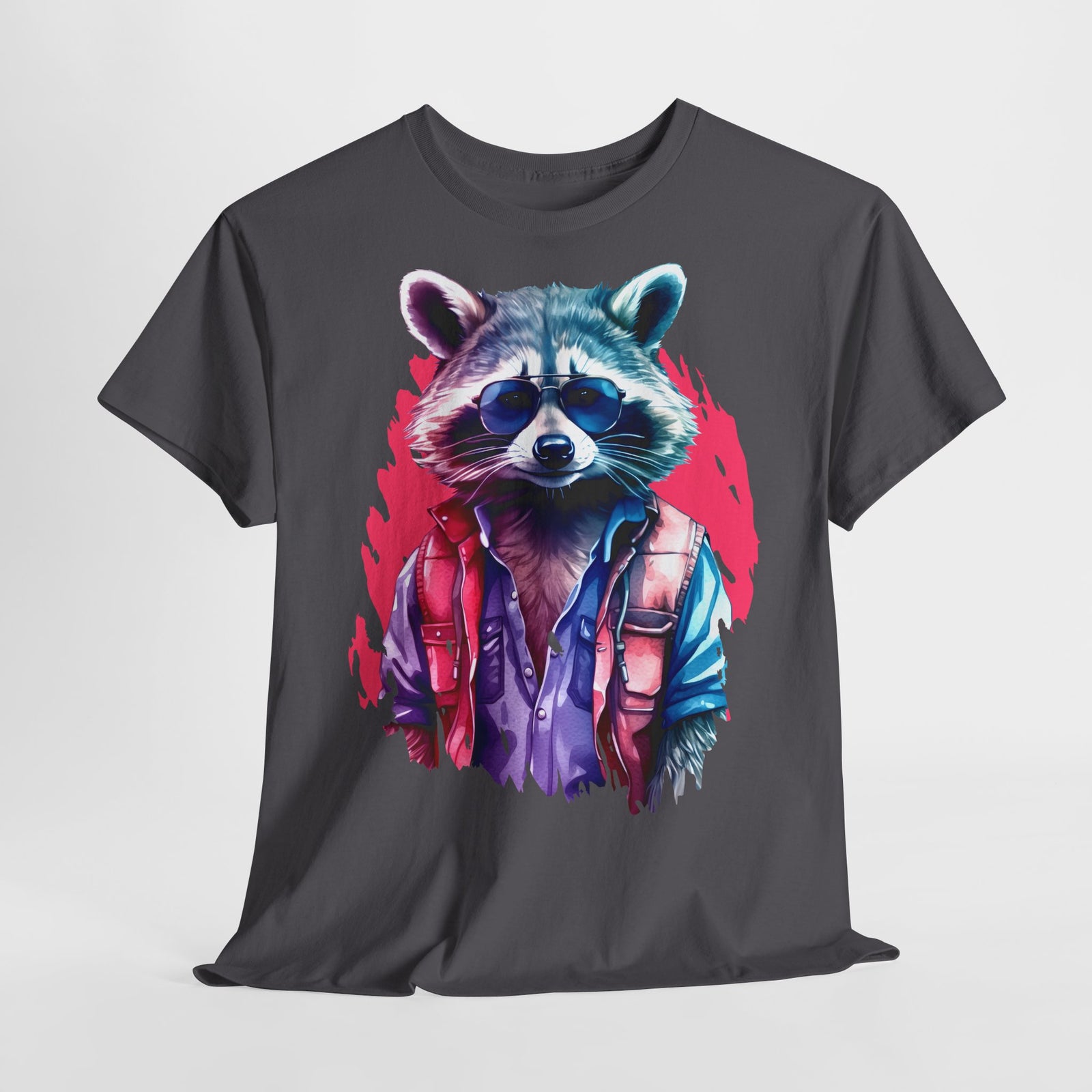 Waschbär Racoon Rocket Cyberspace - Unisex Shirt