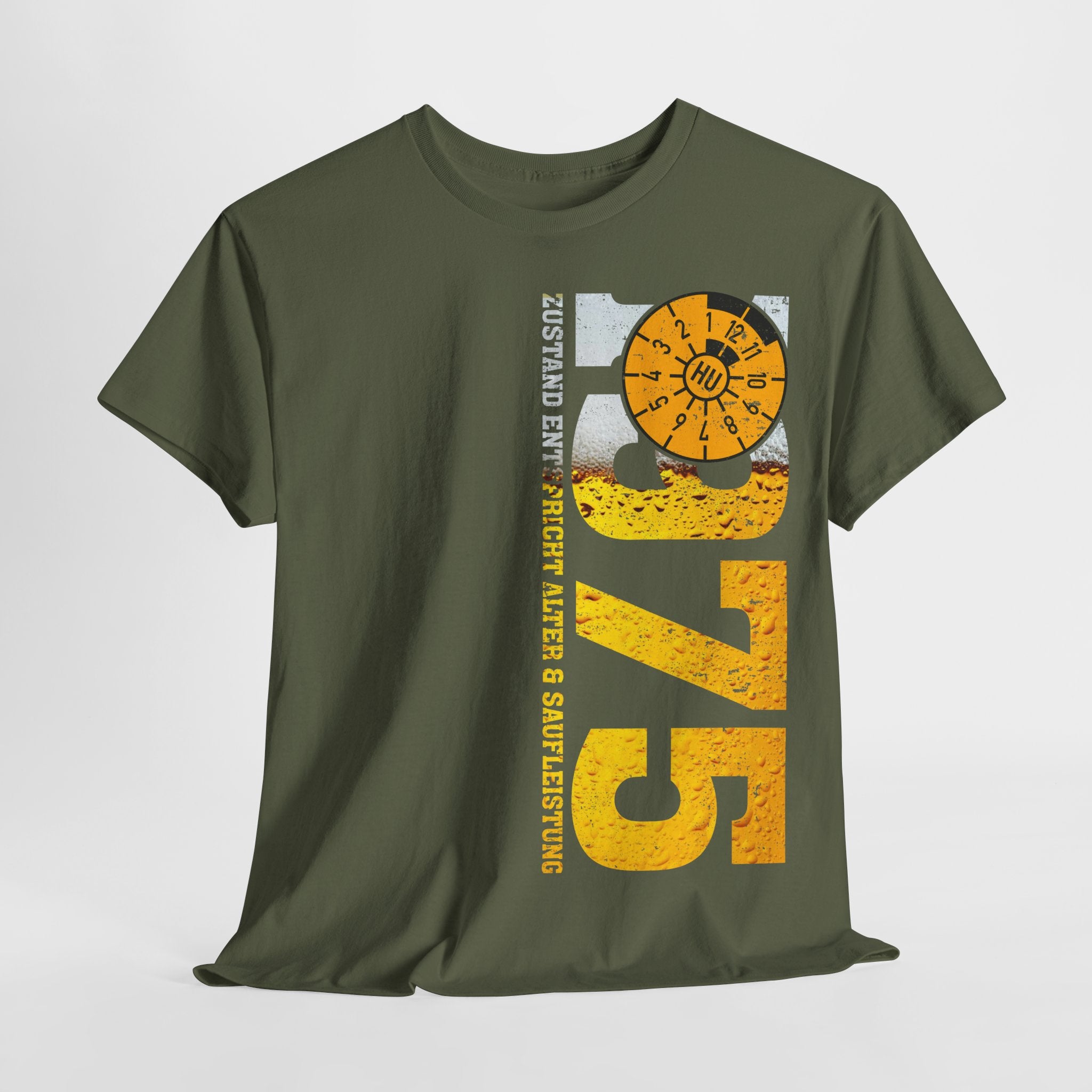 50. Geburtstag Baujahr 1975 Zustand entspricht Alter und Saufleistung TÜV Lustiges Bier Mechaniker Geschenk T-Shirt