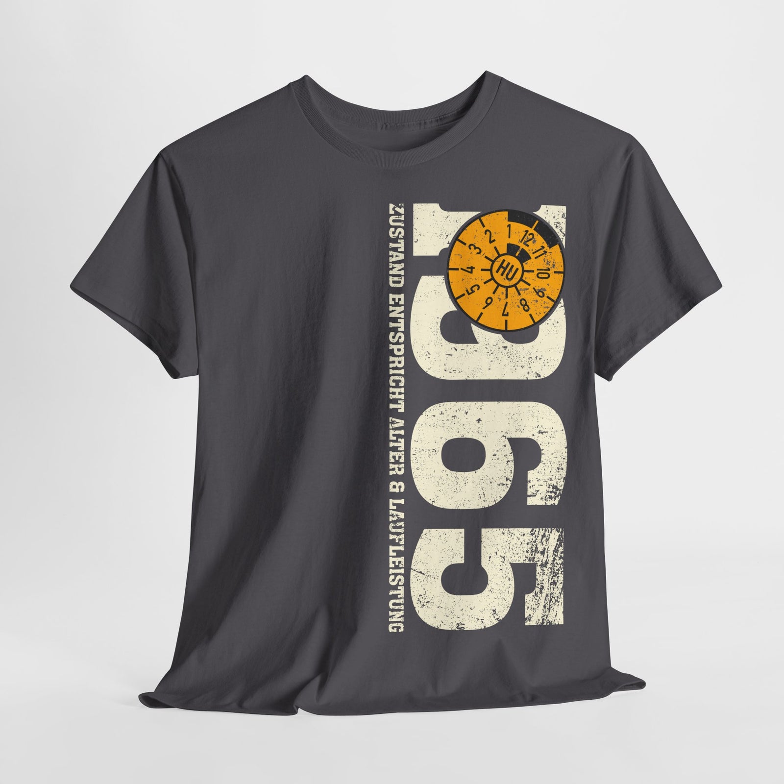 60. Geburtstag Baujahr 1965 Zustand entspricht Alter und Laufleistung TÜV Lustiges Mechaniker Geschenk T-Shirt