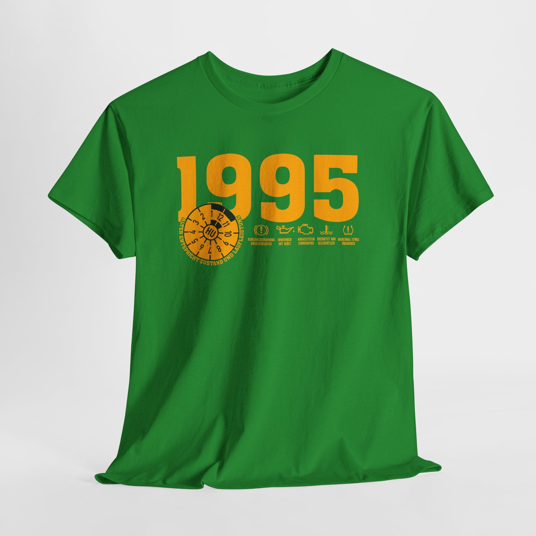30 Geburtstag Jahrgangs-Shirt 1995 – TÜV Stempel Design - Entspricht Zustand und Laufleistung