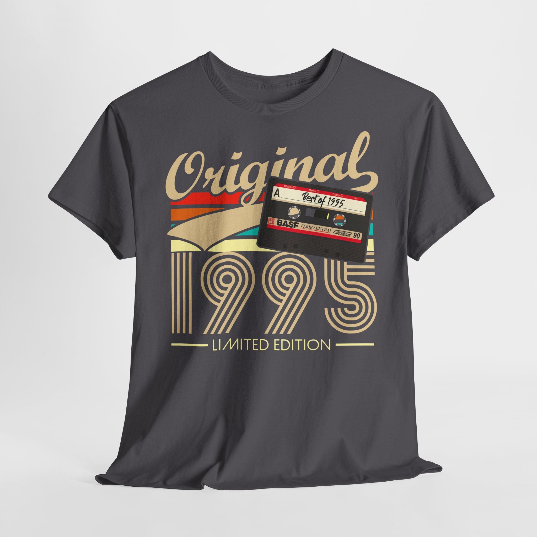 30. Geburtstag Original 1995 Limited Edition Retro Kassette Geschenk T-Shirt