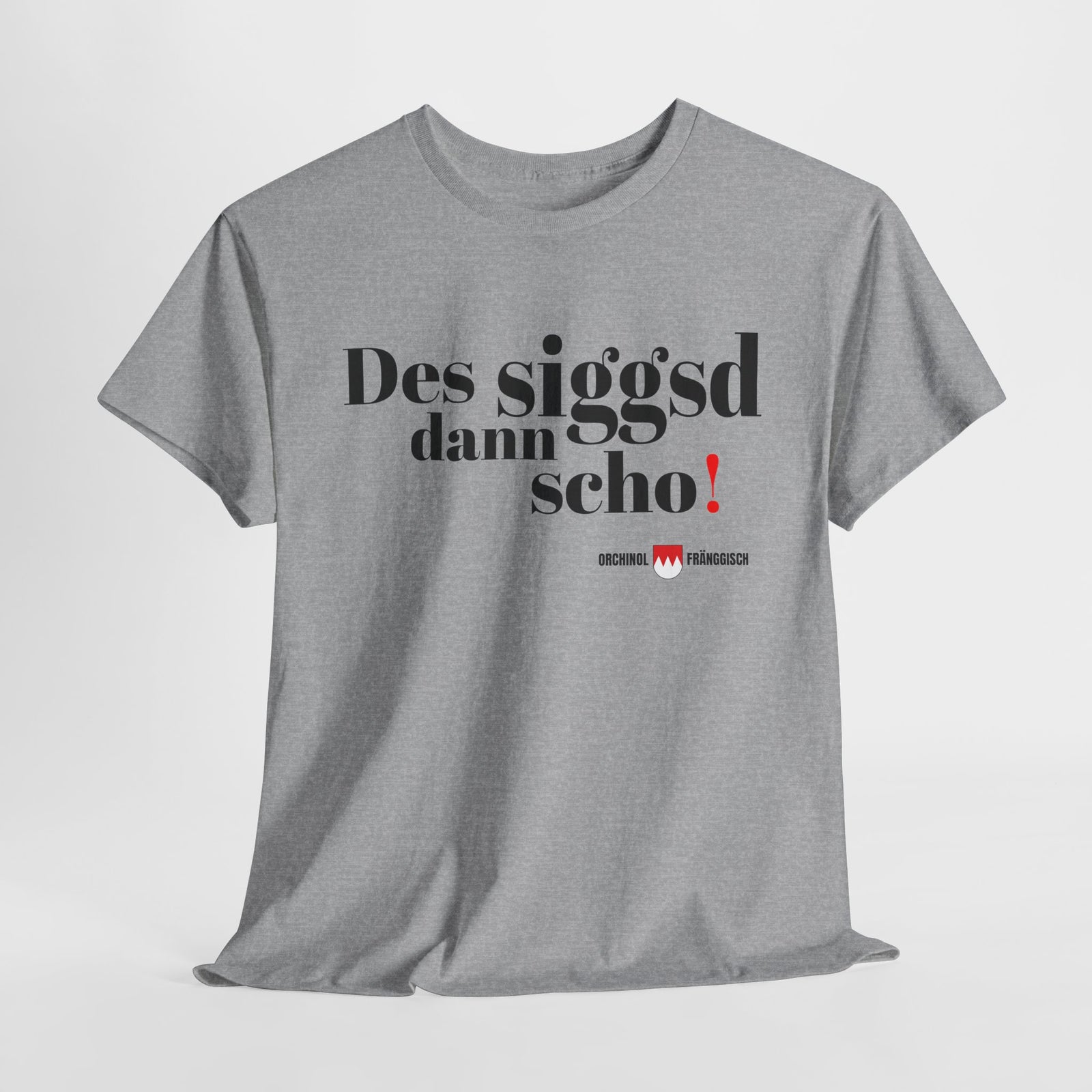 Des siggsd dann scho! Original Fraenkisch Lustiges T-Shirt