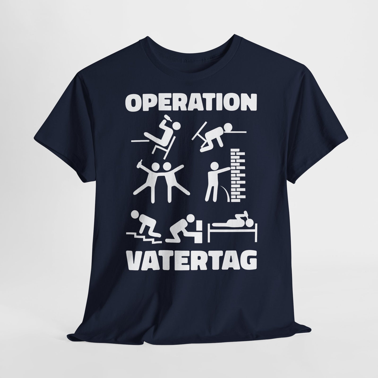 Operation Vatertag - Papa Vatertags Shirt - Lustiges Vatertag Geschenk T-Shirt