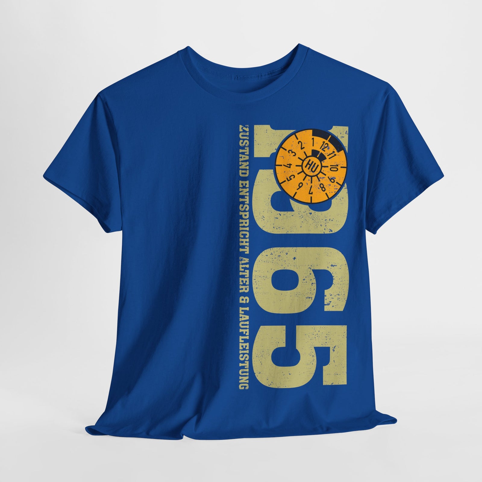 60. Geburtstag Jahrgang 1965 Zustand entspricht Alter und Laufleistung TÜV Lustiges Mechaniker Geschenk T-Shirt