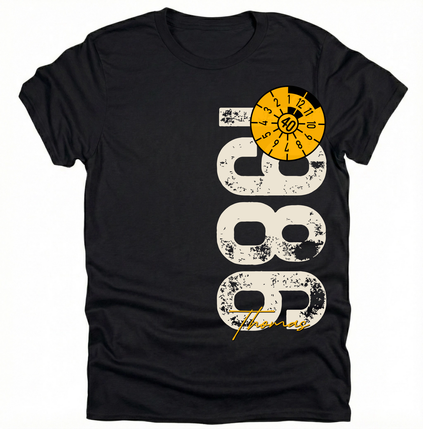 40. Geburtstag Personalisierbar 1986 Zustand entspricht Alter und Laufleistung TÜV Lustiges Mechaniker Geschenk T-Shirt oder Sweatshirt