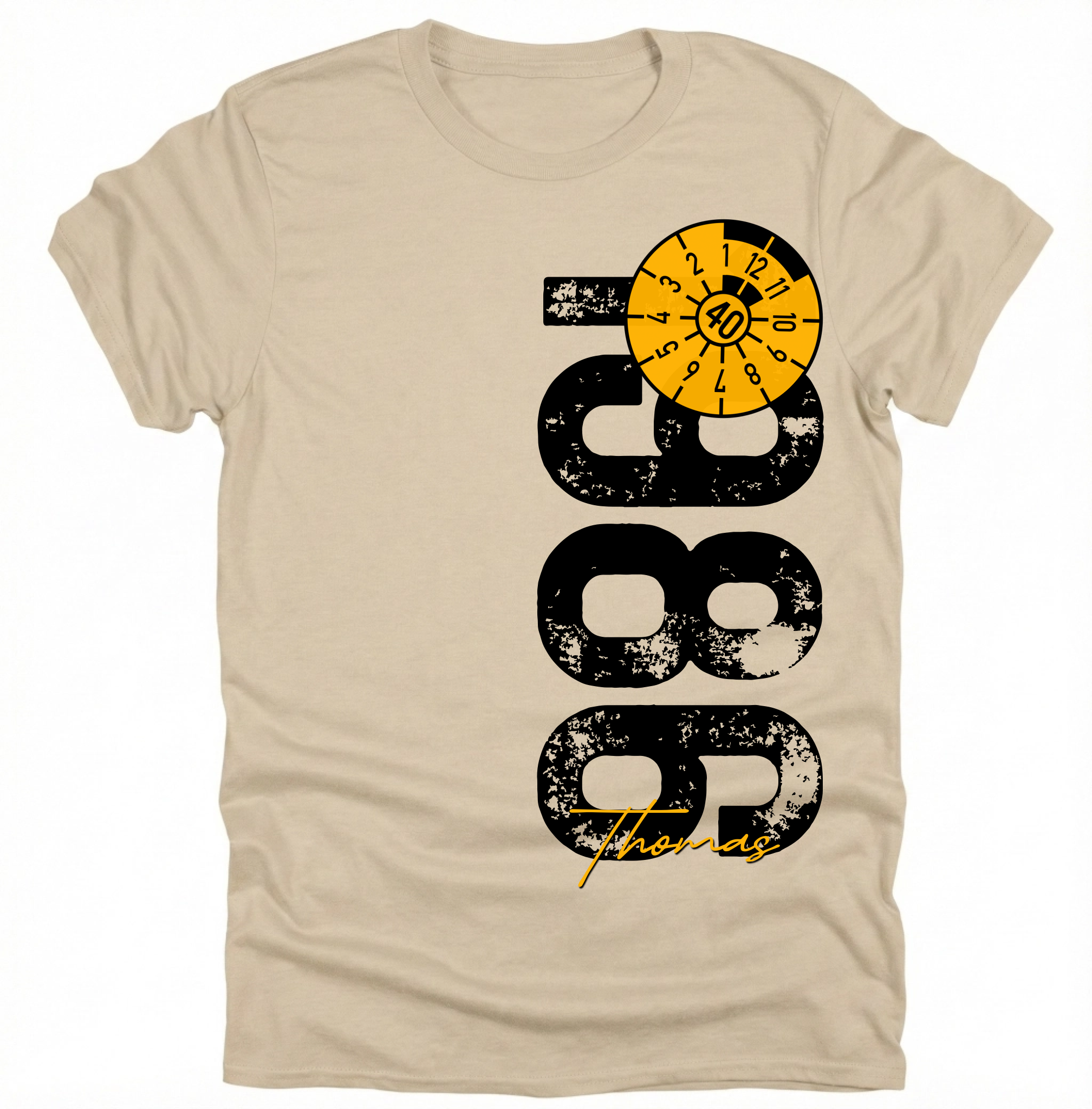 40. Geburtstag Personalisierbar 1986 Zustand entspricht Alter und Laufleistung TÜV Lustiges Mechaniker Geschenk T-Shirt oder Sweatshirt