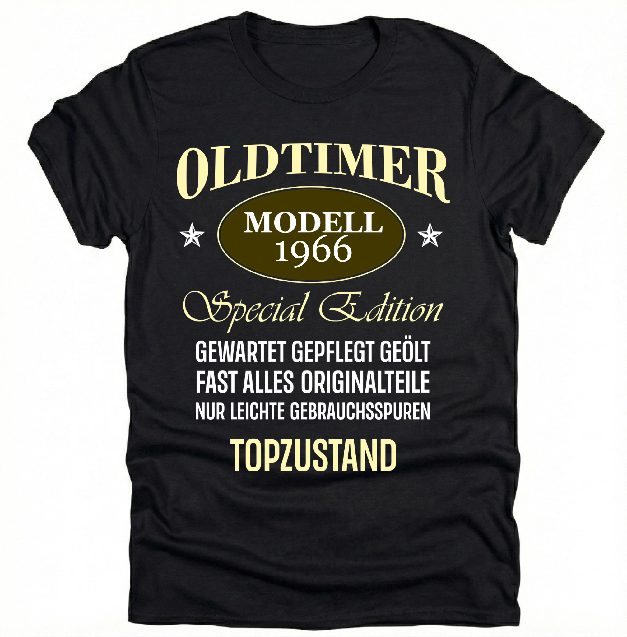 60.Geburtstag Oldtimer Modell 1966 Special Edition Lustiges Geschenk T-Shirt