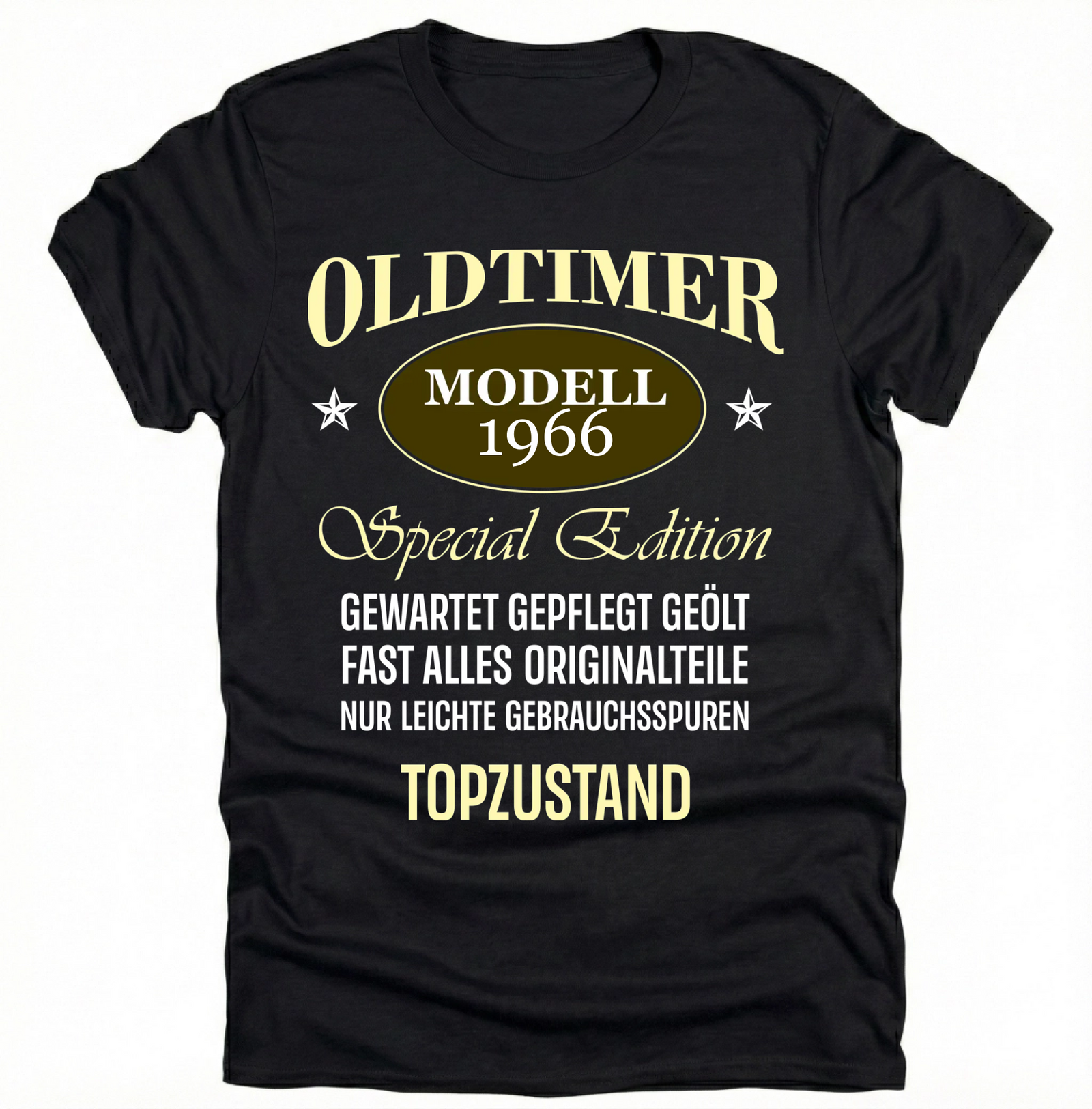 60.Geburtstag Oldtimer Modell 1966 Special Edition Lustiges Geschenk T-Shirt
