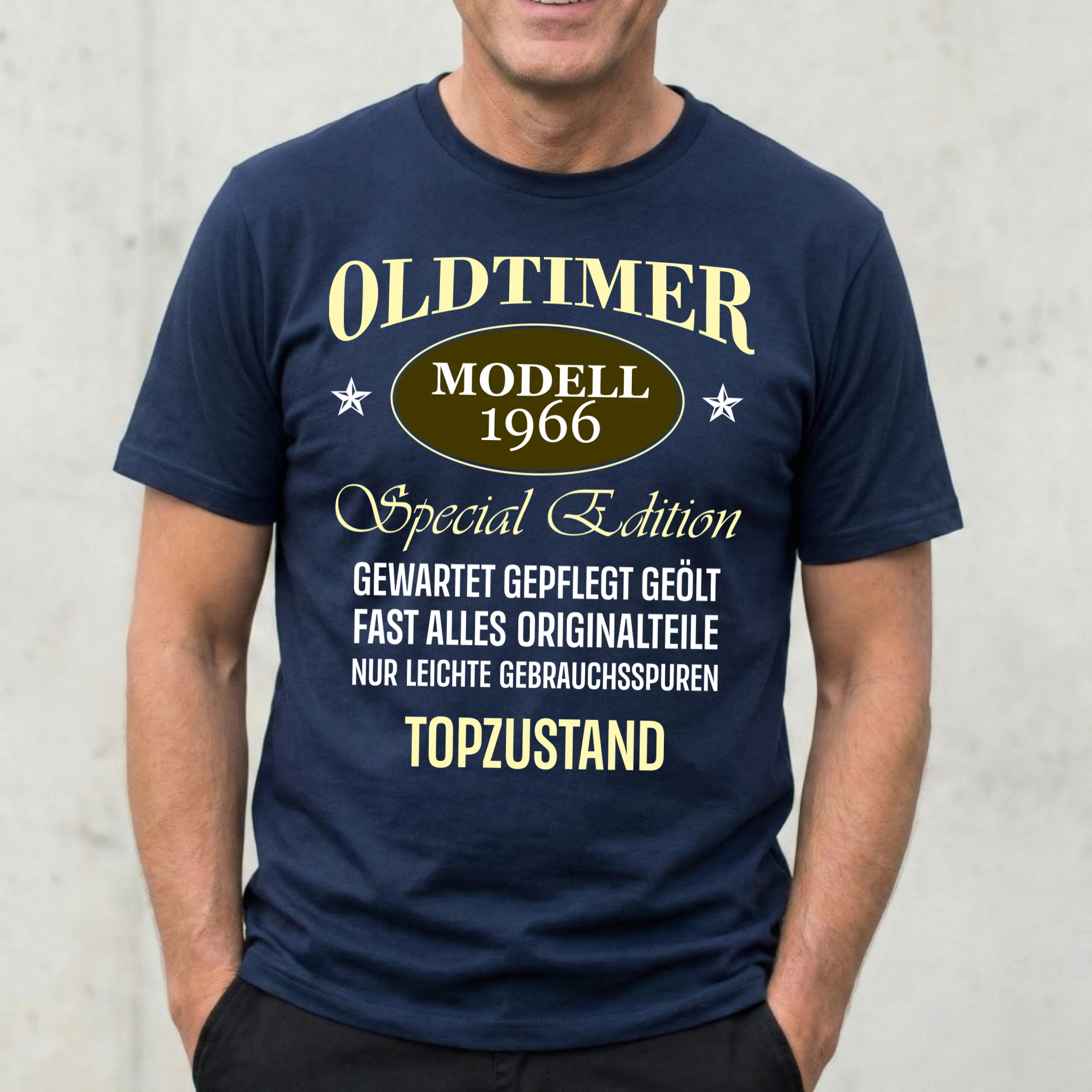 60.Geburtstag Oldtimer Modell 1966 Special Edition Lustiges Geschenk T-Shirt