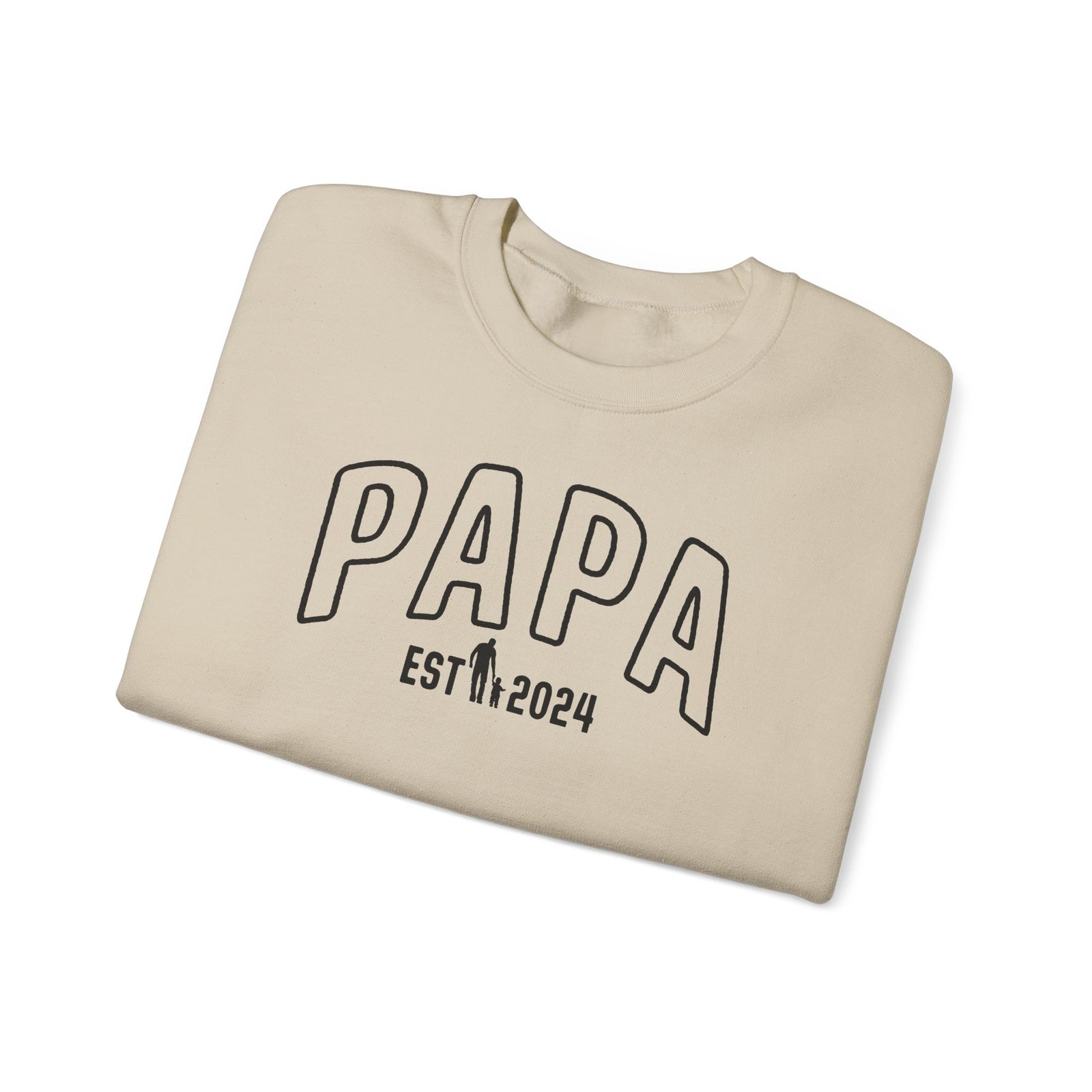 Stolzer Papa - Vatertag - Papa seit 2024 - Geschenk Sweatshirt