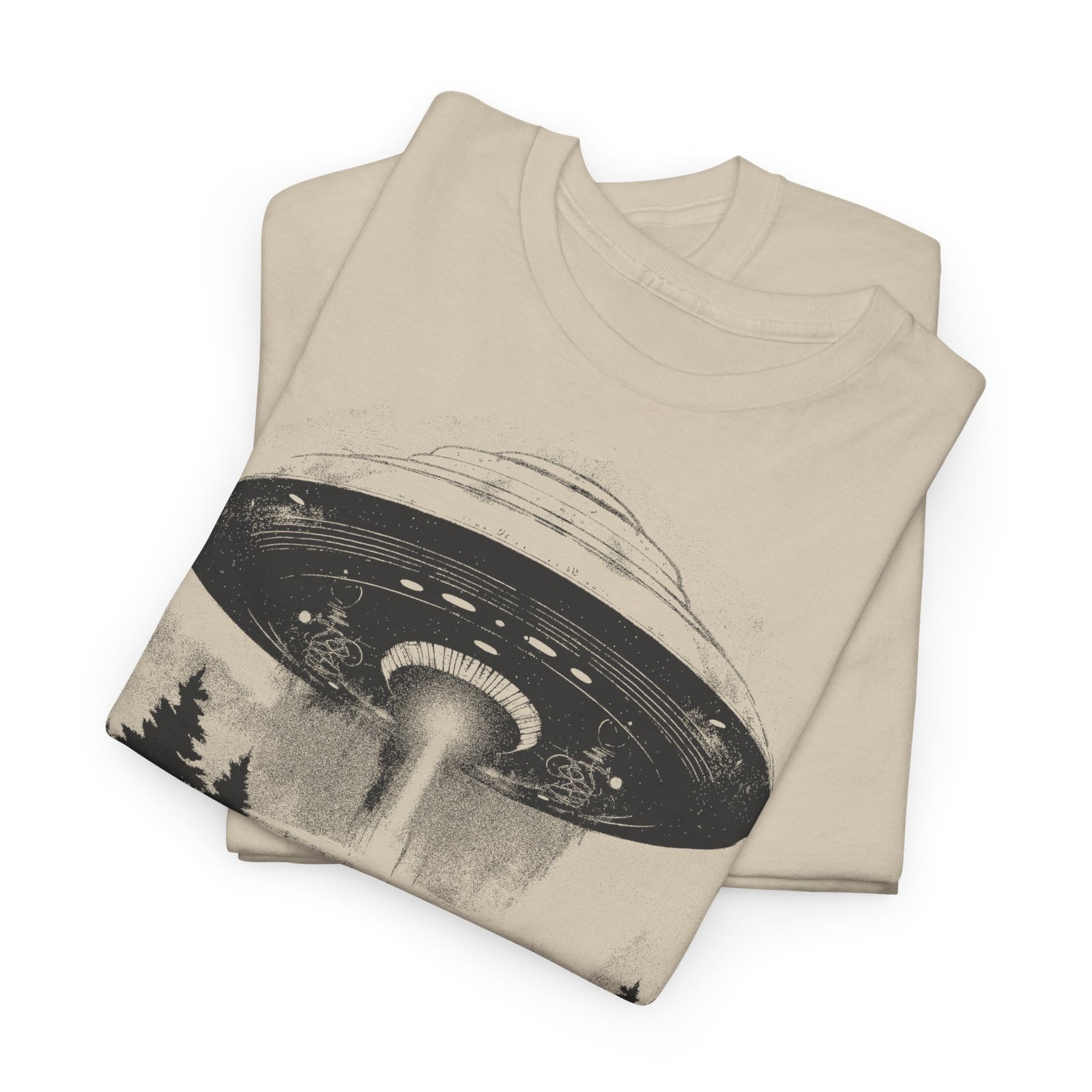 Alien Fliegende Untertasse  - Space Oddity - Lustiges T-Shirt