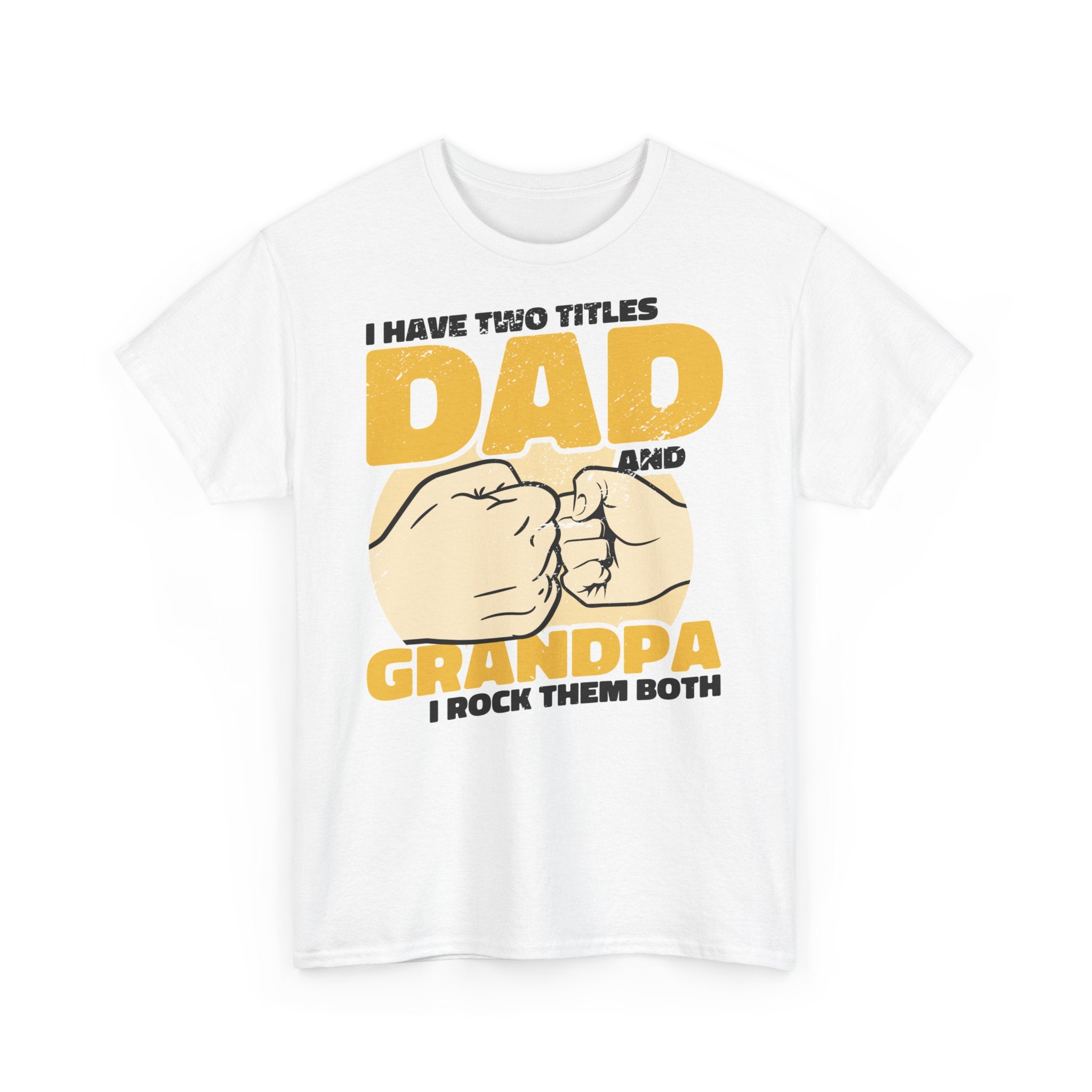 Habe 2 Titel - Opa und Papa - Vatertag Geschenk - Unisex Shirt