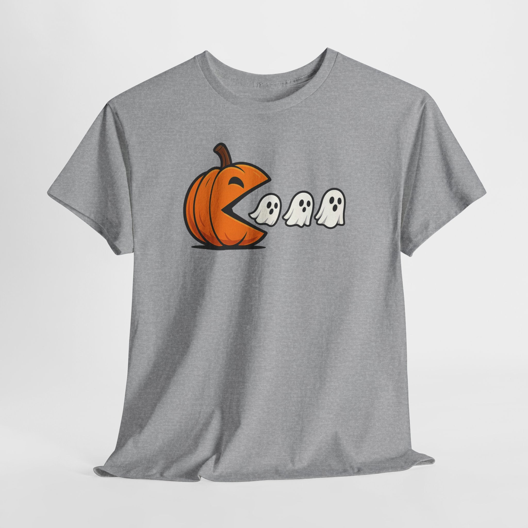 Halloween Shirt - Kürbis frisst Geister – Humorvolles Bier T-Shirt