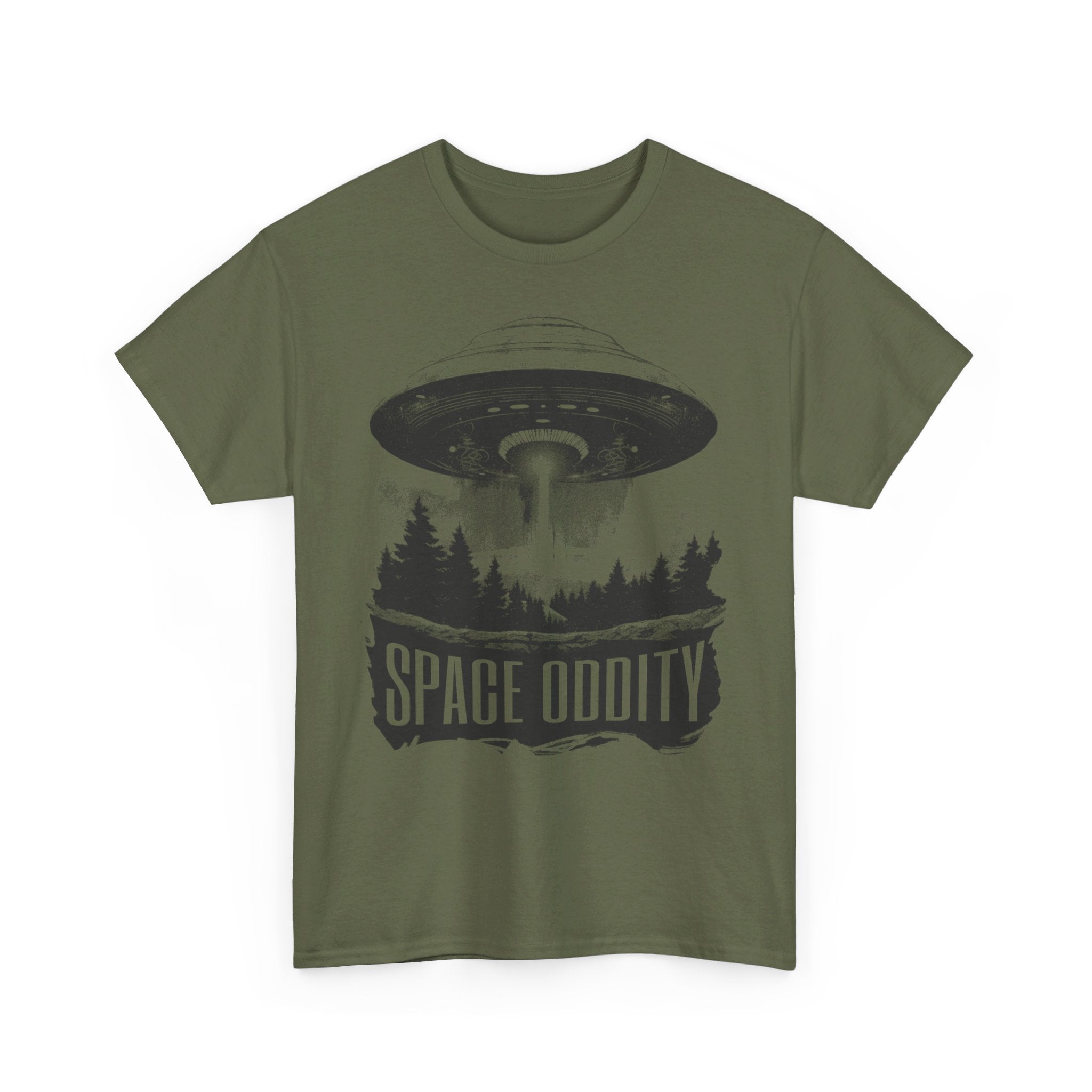 Alien Fliegende Untertasse  - Space Oddity - Lustiges T-Shirt