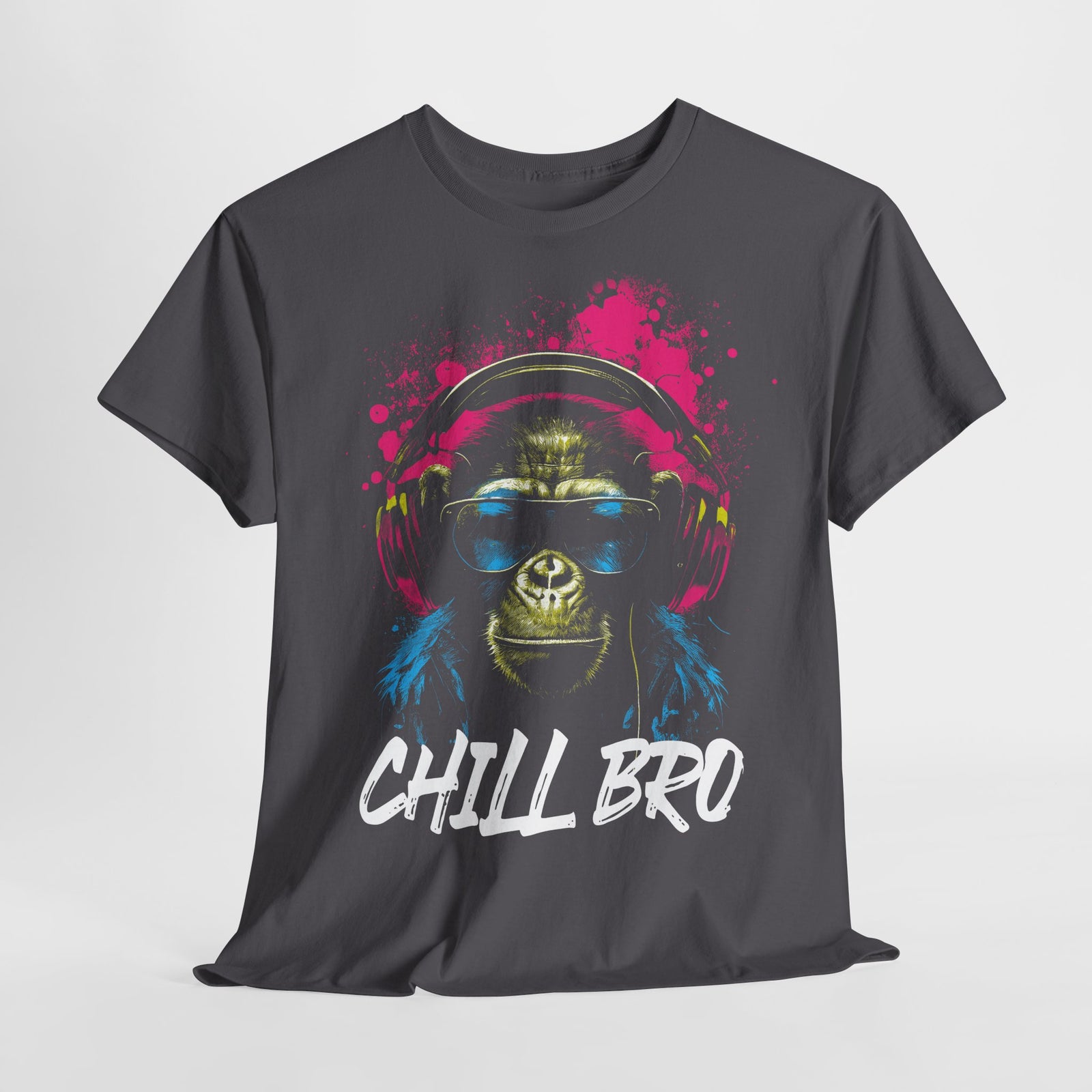 CHILL BRO - Cooler Affe mit Sonnenbrille Geschenkidee Gamer T-Shirt