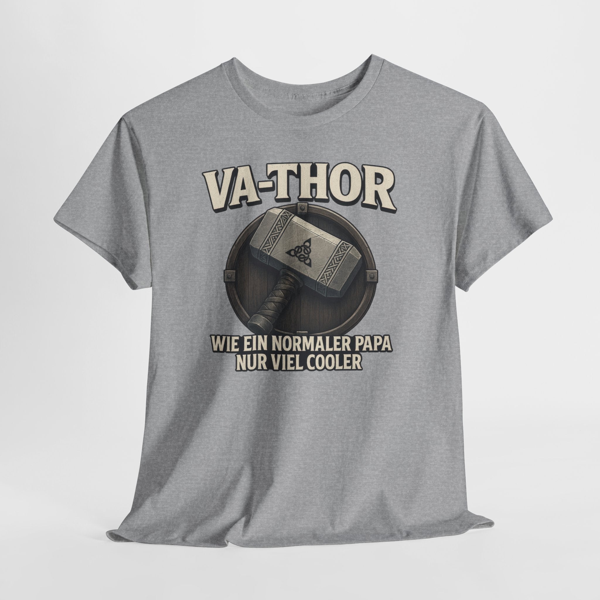 Papa Shirt VA-Thor Hammer - Wir Ein Normaler Papa Nur Cooler - Lustiges Geschenk T-Shirt