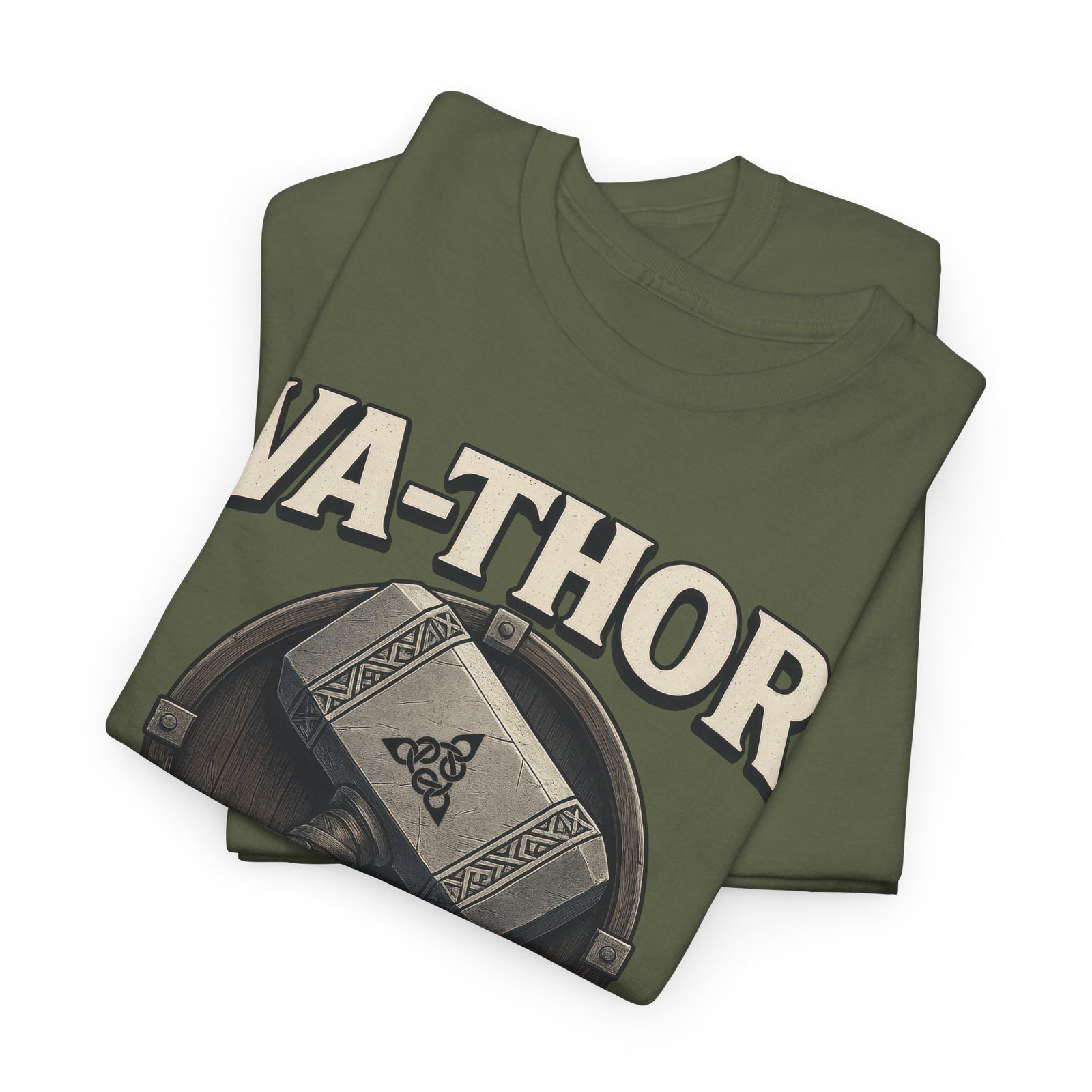 Papa Shirt VA-Thor Hammer - Wir Ein Normaler Papa Nur Cooler - Lustiges Geschenk T-Shirt