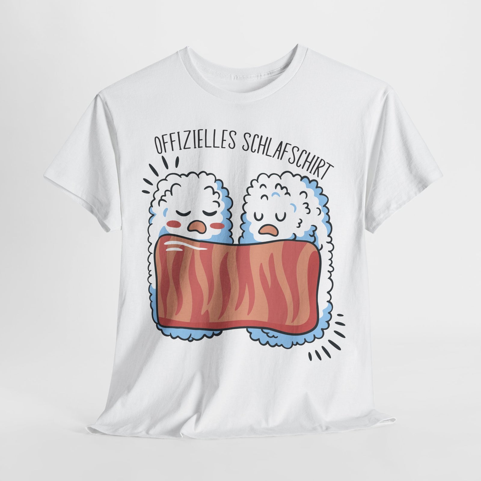 Sushi Liebhaber - Schlafendes Sushi - Offizielles Schlafshirt - Unisex Shirt
