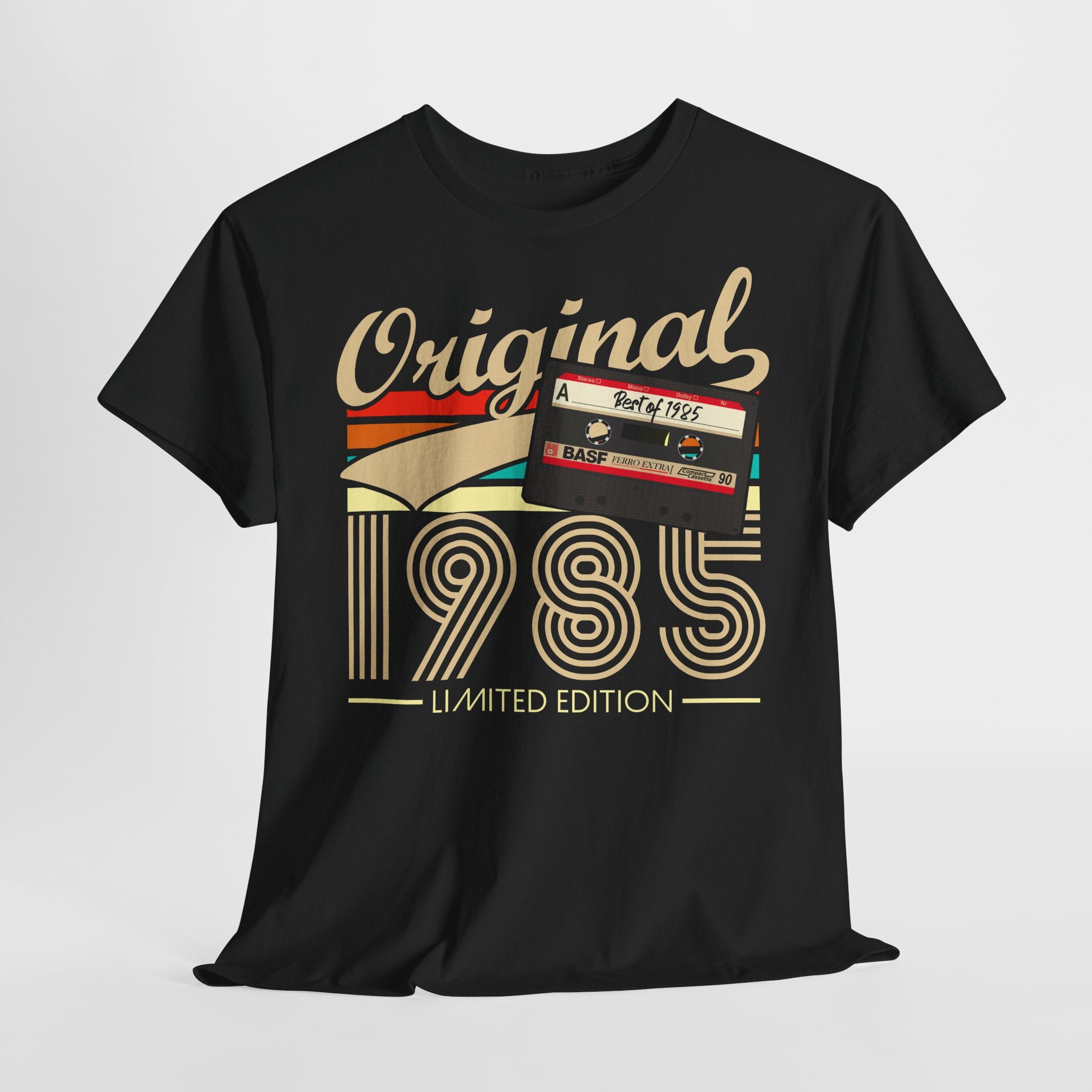 40. Geburtstag Original 1985 Limited Edition Retro Kassette Geschenk T-Shirt