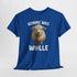 Schaf Schäfer Schafhirte Komme was Wolle Lustiges Witziges T-Shirt