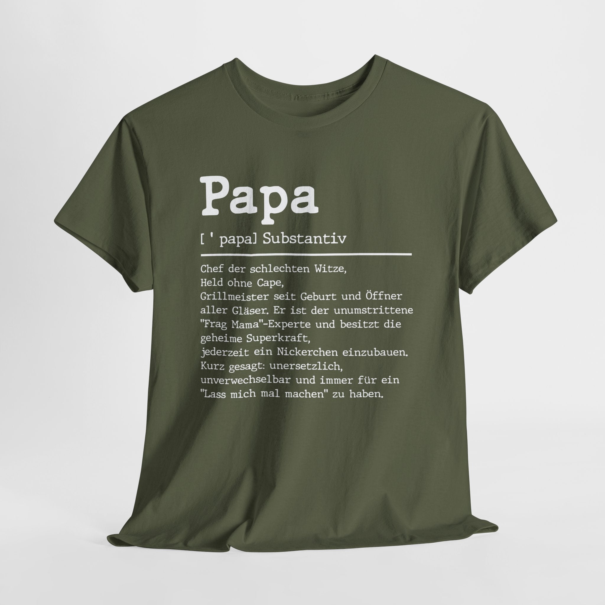 Lustiges Papa Shirt zum Vatertag – Witziges Geschenk für Väter, Grillmeister & Held des Alltags