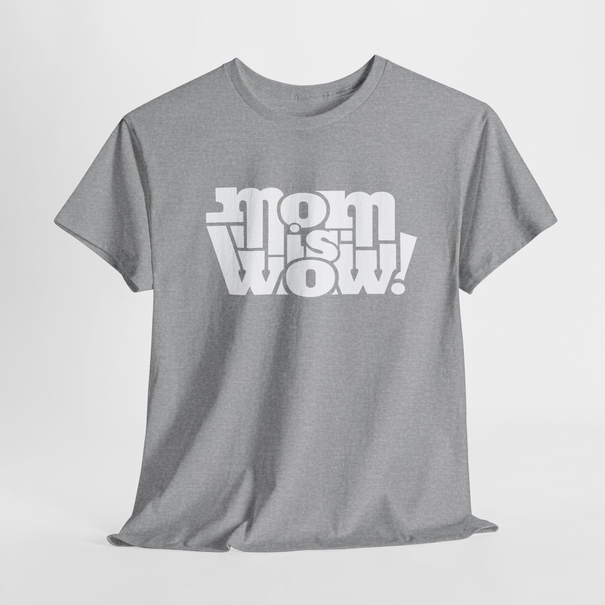 Muttertag - Mom is WOW - Muttertag Geschenk - Unisex Shirt