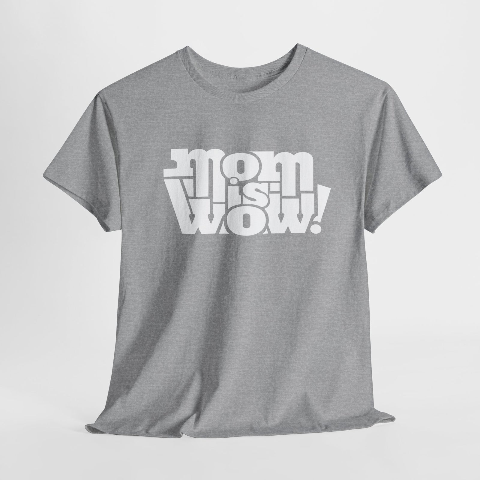 Muttertag - Mom is WOW - Muttertag Geschenk - Unisex Shirt